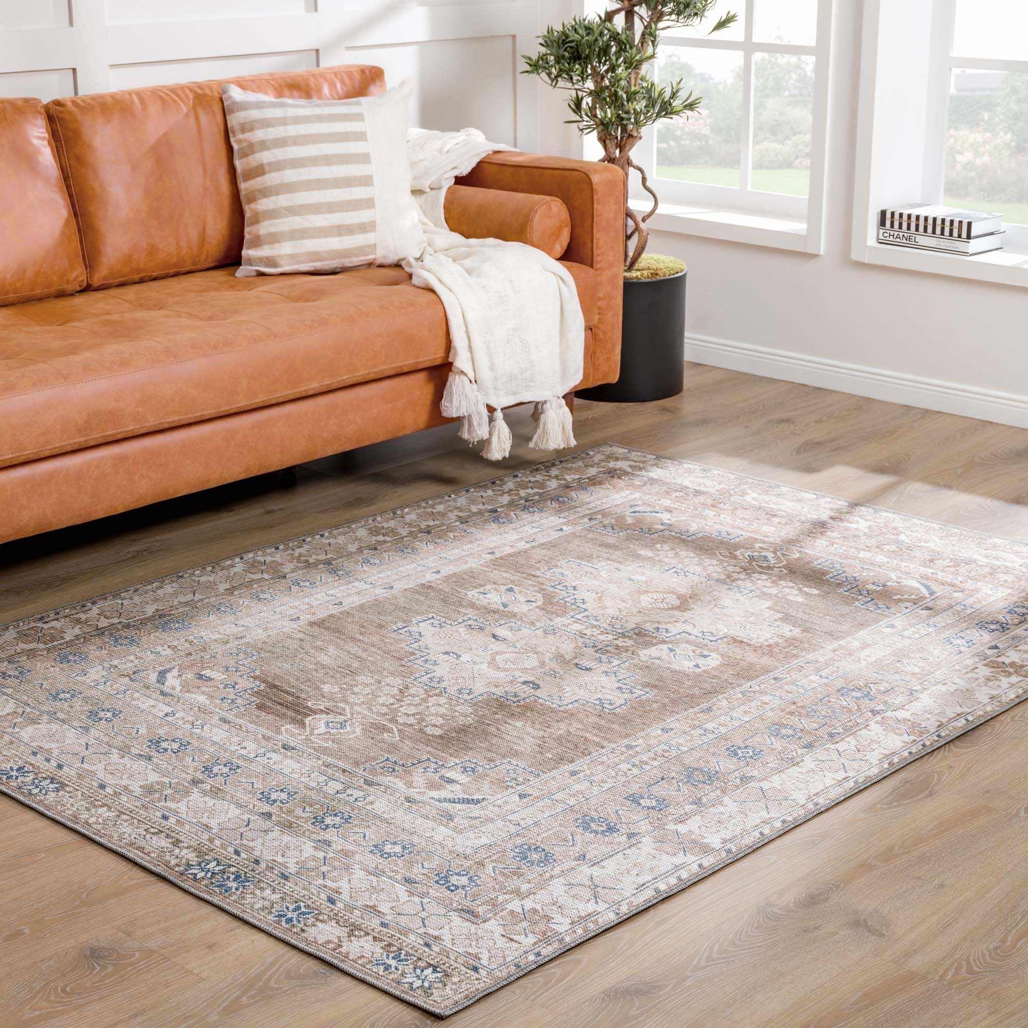 Baltinglass Washable Area Rug - Decor Addict, LLC