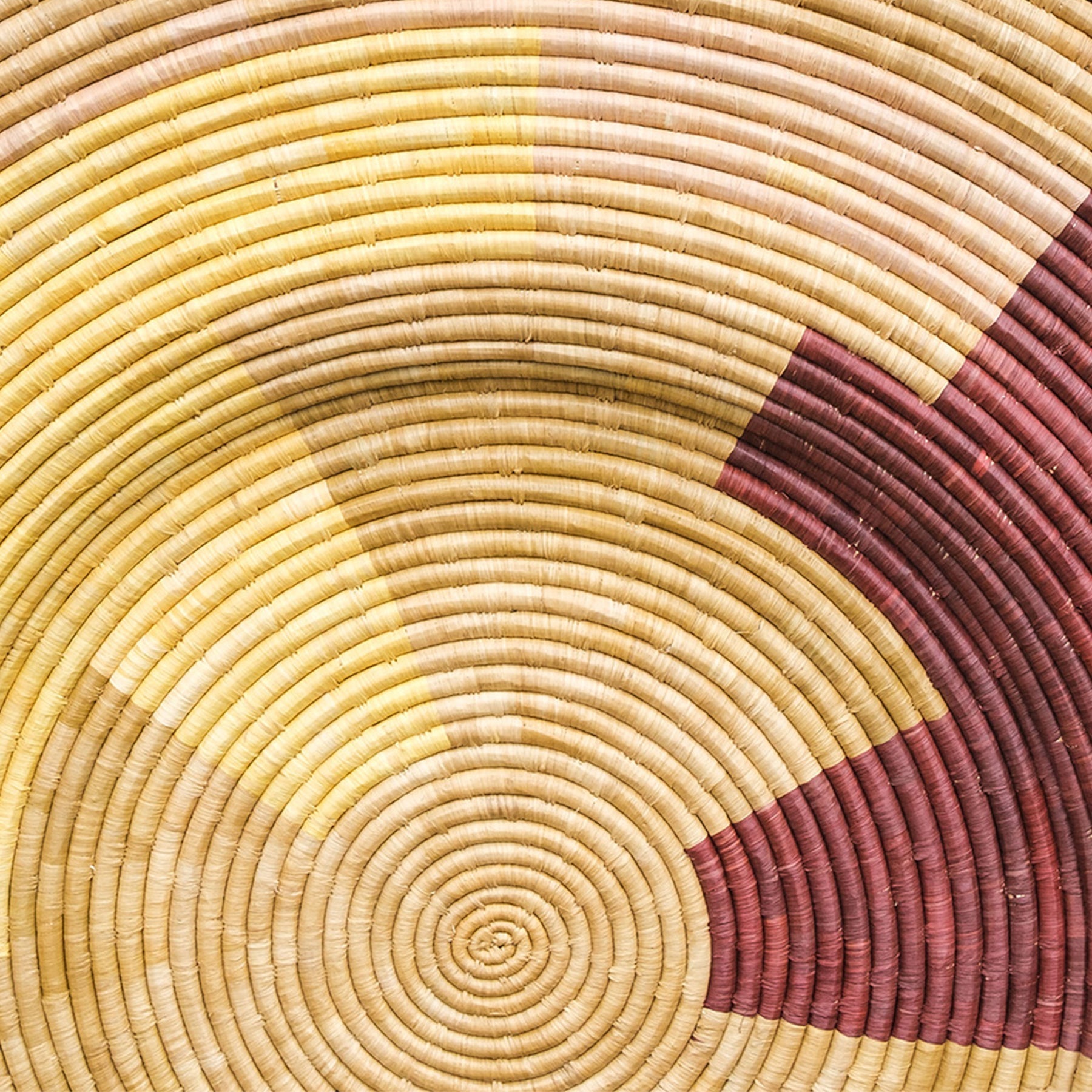 48" Oversized Tan & Evergreen Geo Wall Art Plate - Decor Addict, LLC