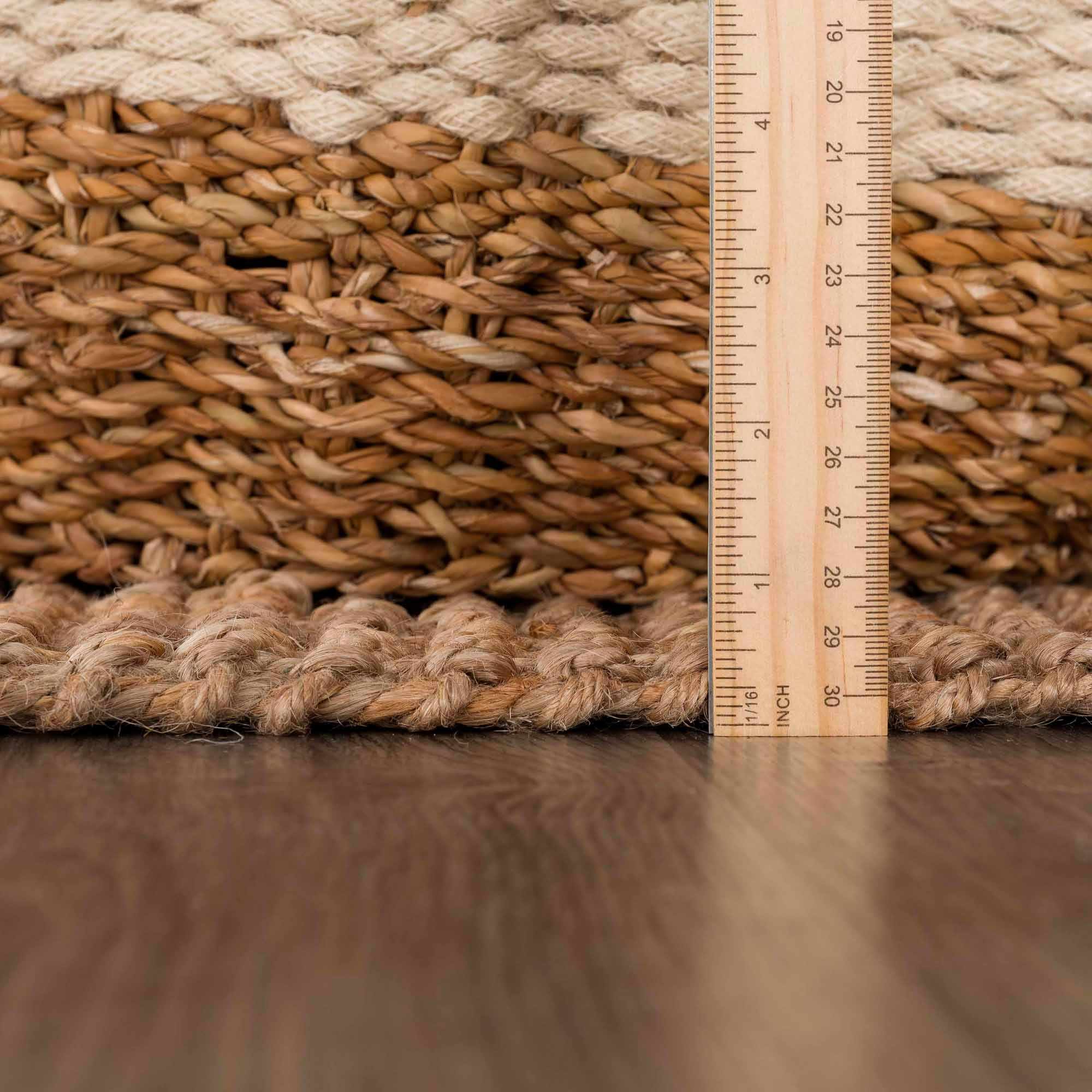 Senneterre Natural Jute Rug - Decor Addict, LLC
