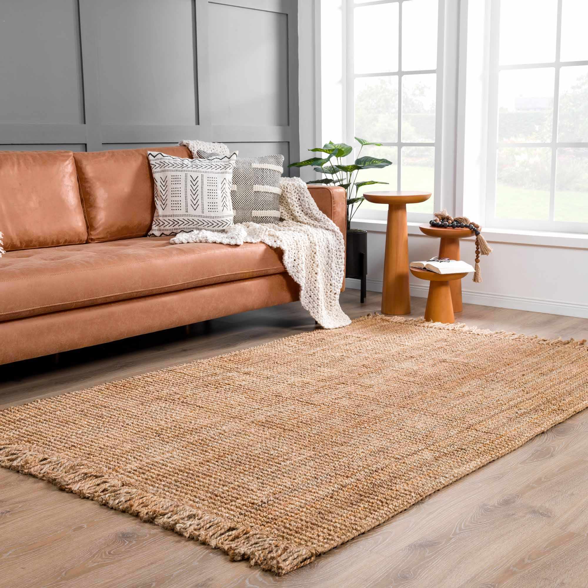 Senneterre Natural Jute Rug - Decor Addict, LLC