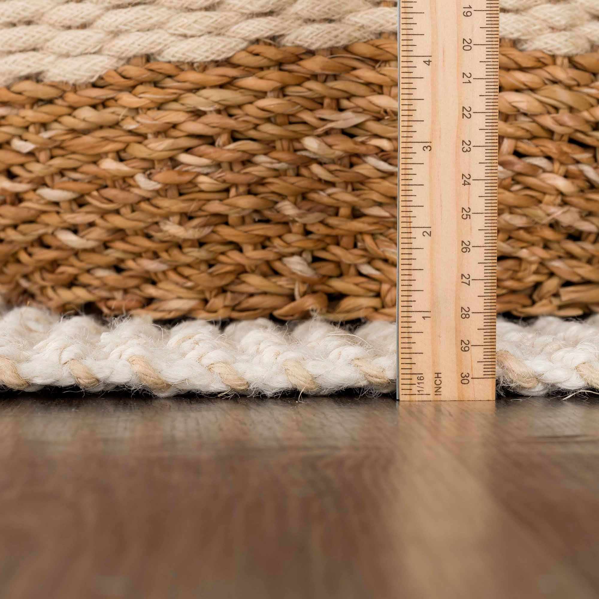 Senneterre Bleached Jute Rug - Decor Addict, LLC