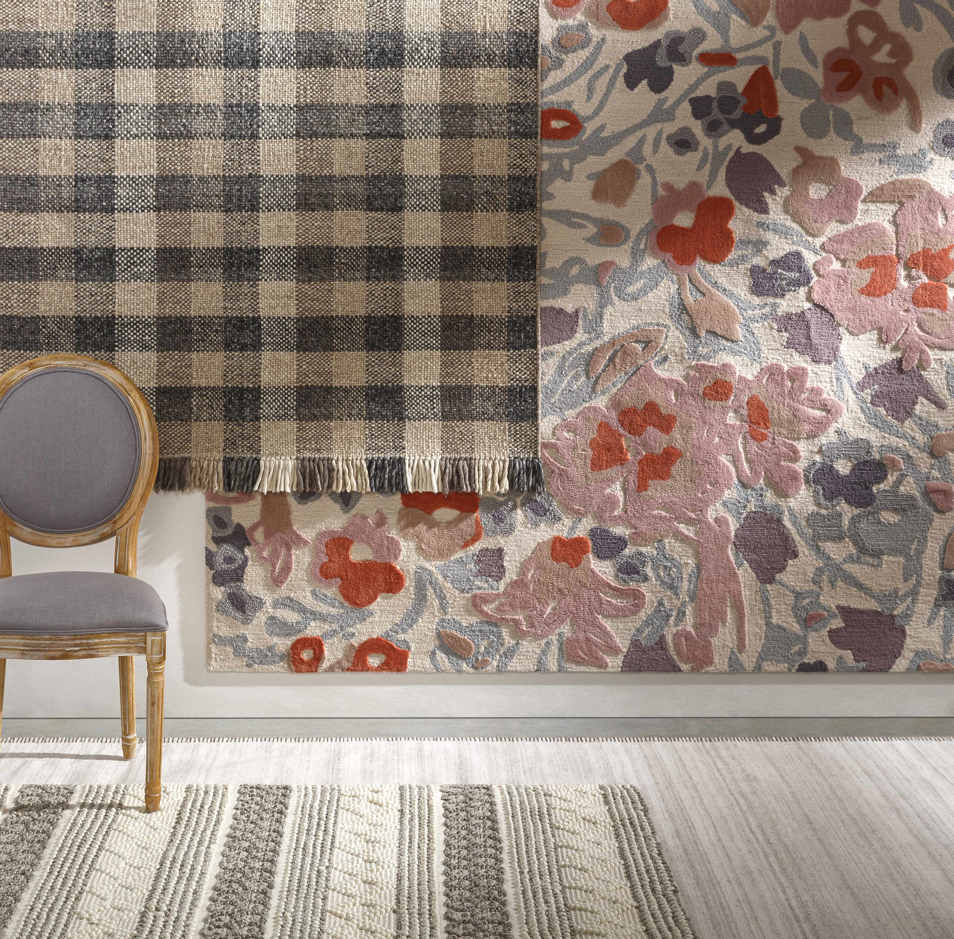 Valley Cream&Beige Scandi Boho Carpet - Decor Addict, LLC