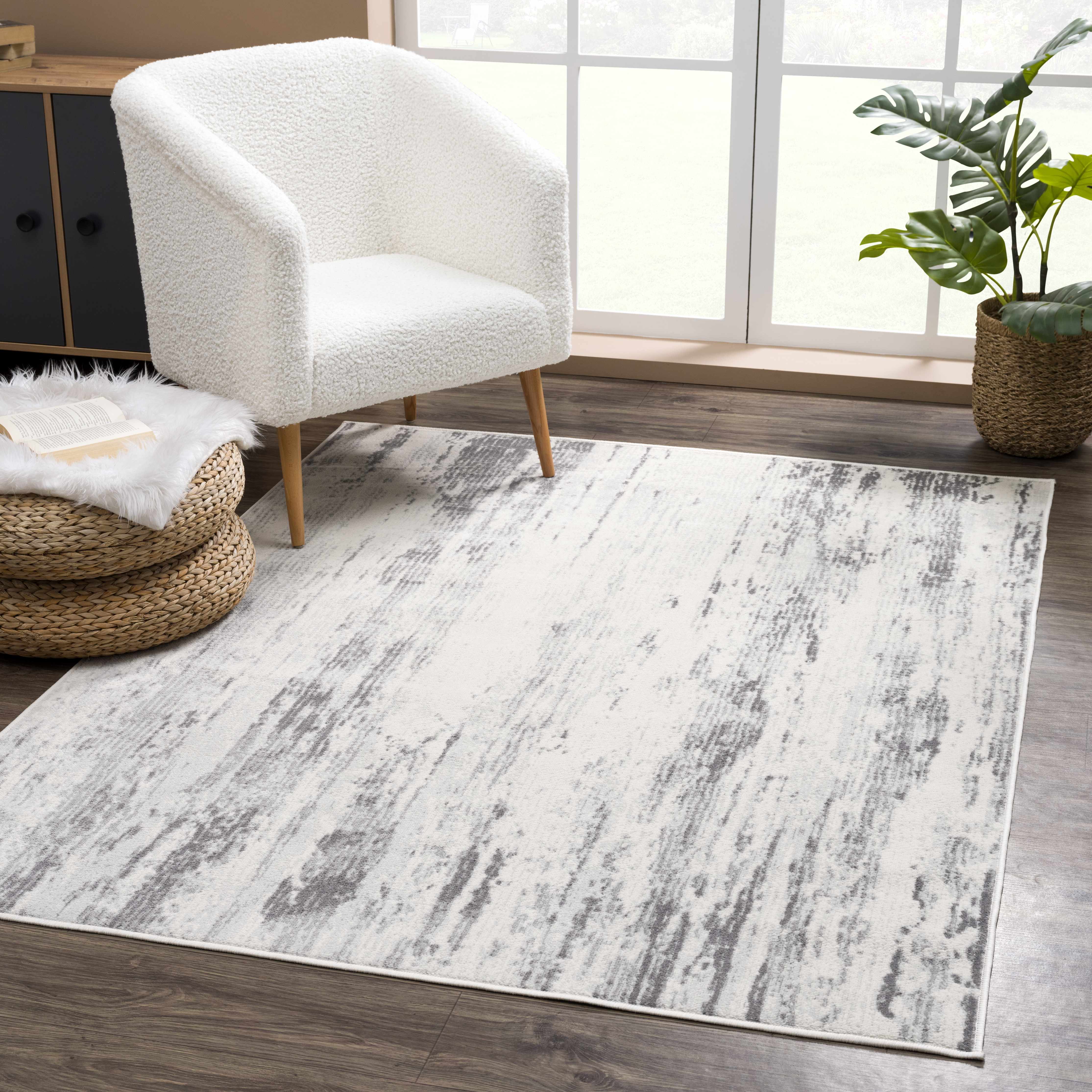 Tigrima Ivory & Gray 2320 Area Rug - Decor Addict, LLC