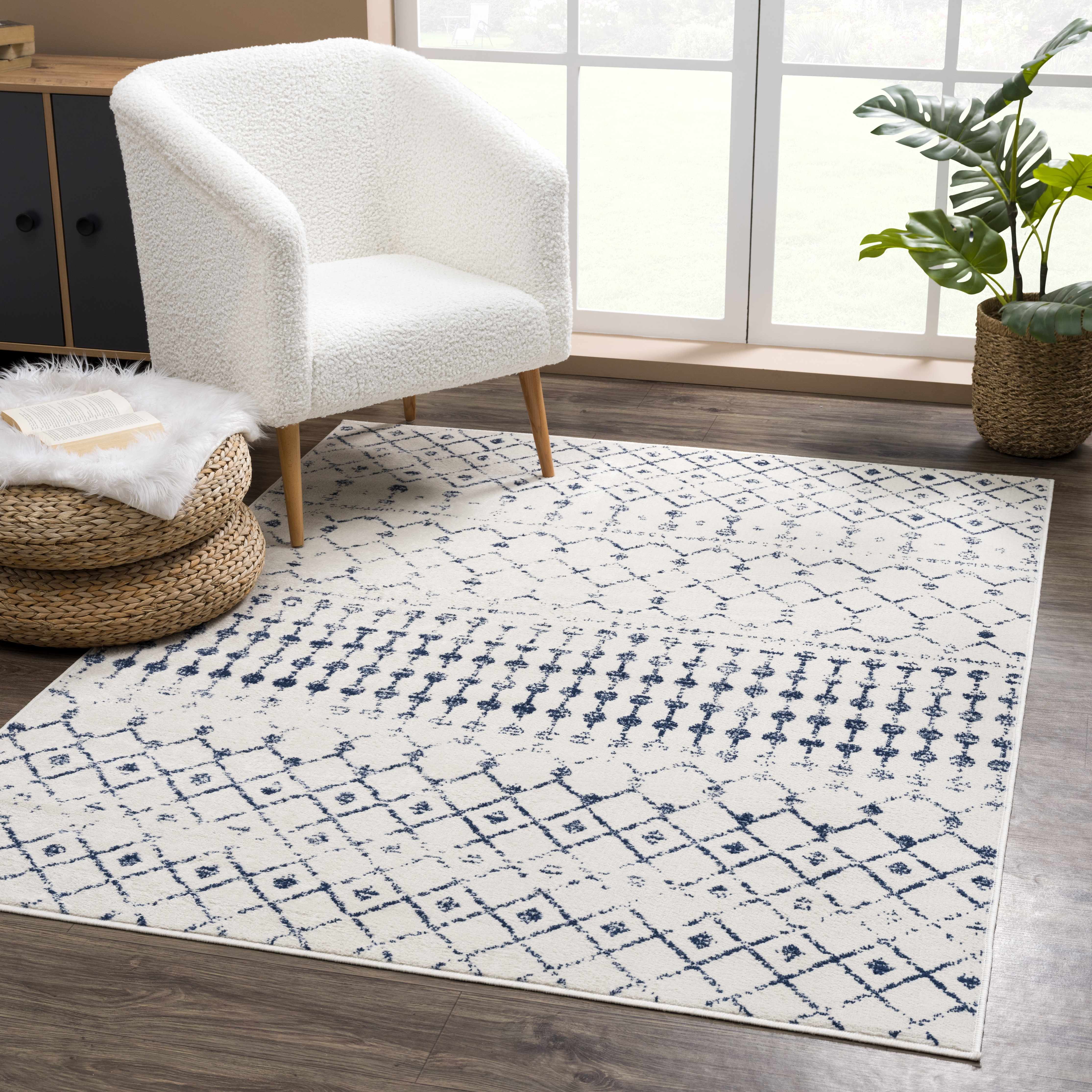 Tigrican Blue 2332 Area Rug - Decor Addict, LLC