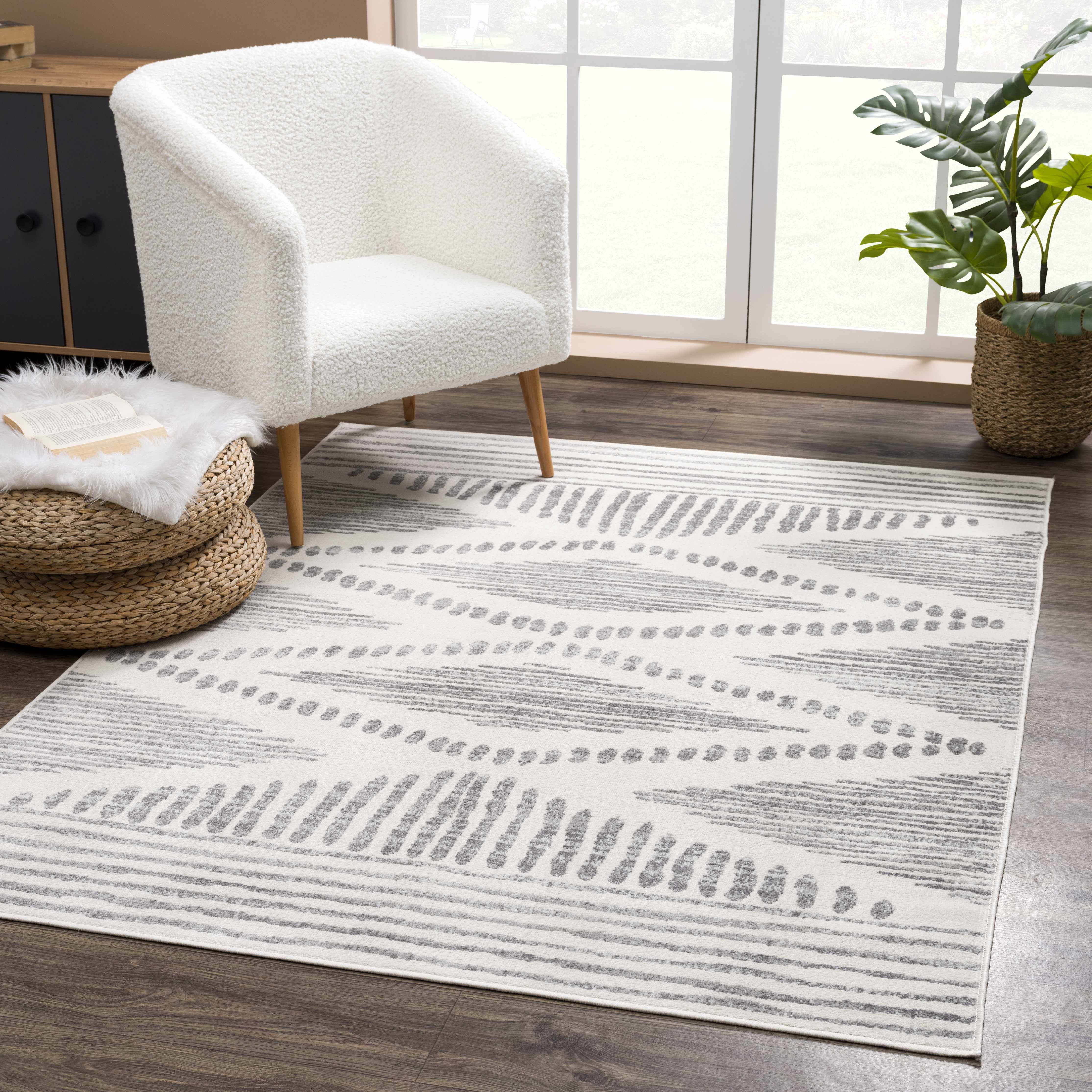 Tigrisis Ivory 2327 Area Rug - Decor Addict, LLC