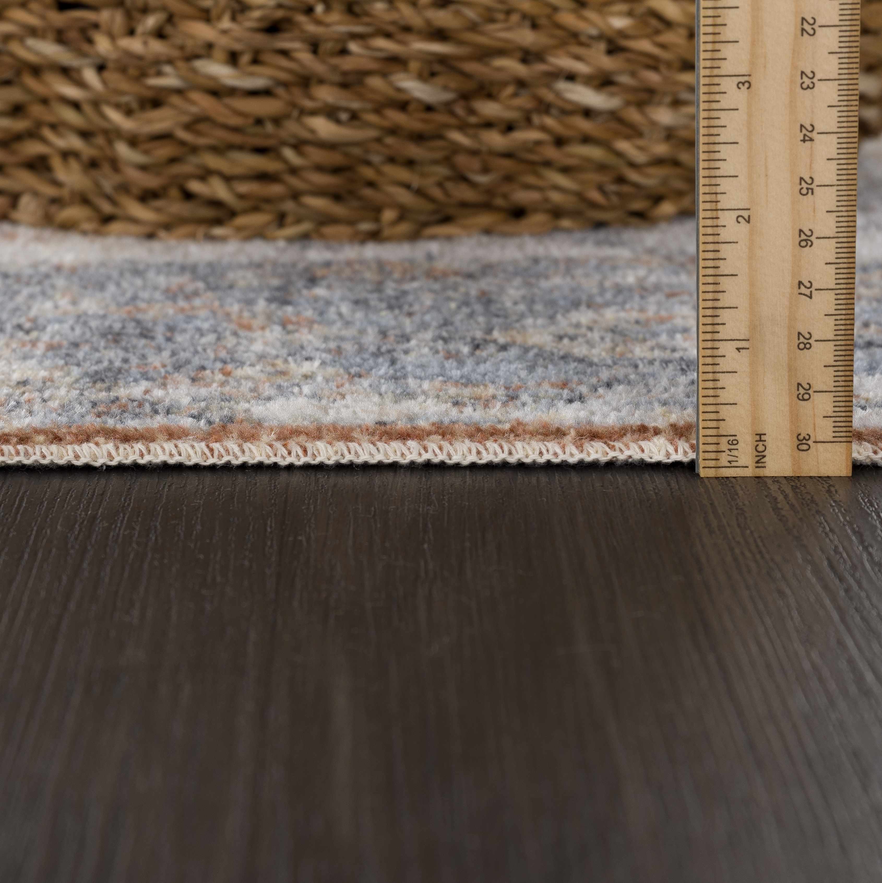 Blue Orange Hera Washable Area Rug - Decor Addict, LLC