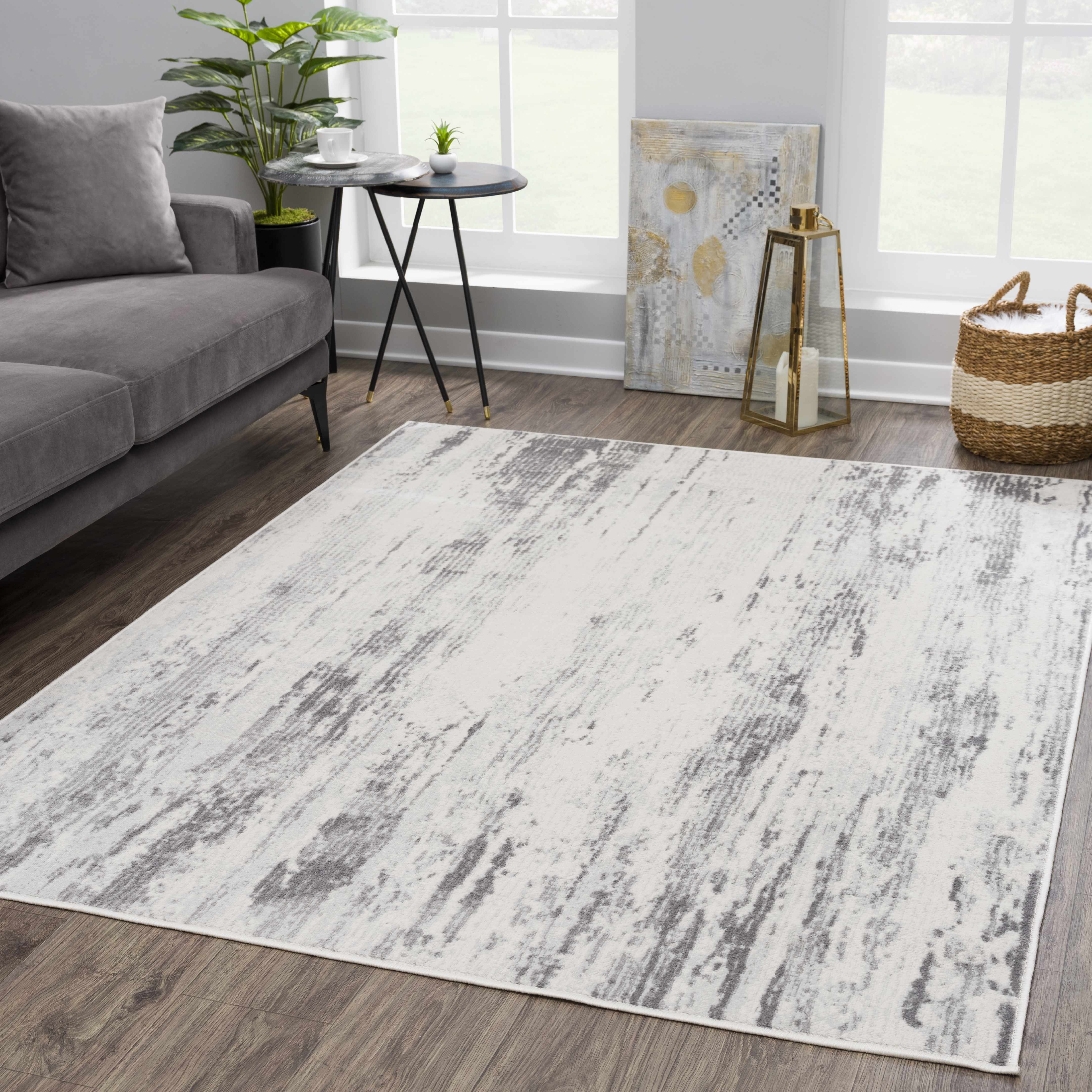 Tigrima Ivory & Gray 2320 Area Rug - Decor Addict, LLC