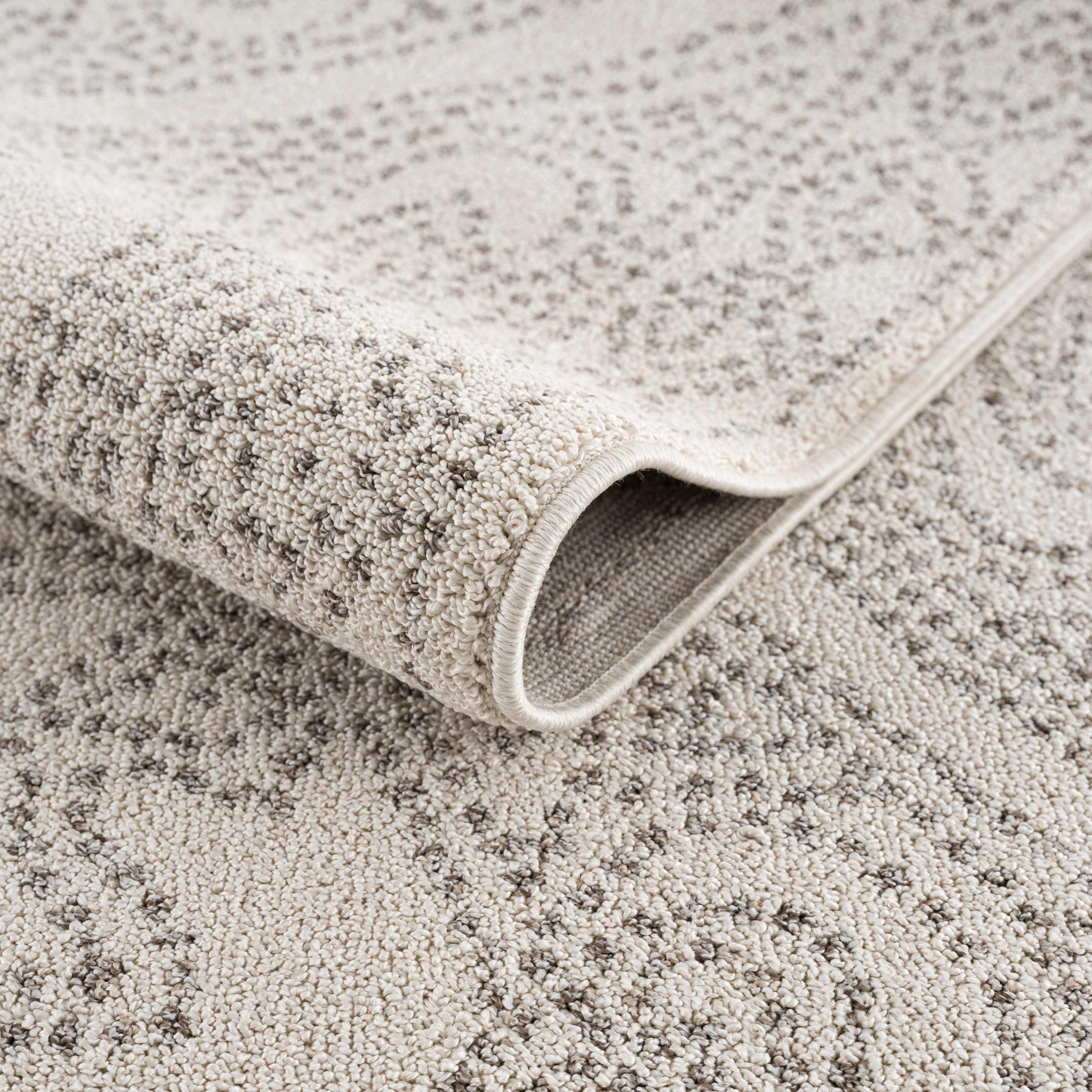 Birdwood Cream & Brown Area Rug - Decor Addict, LLC