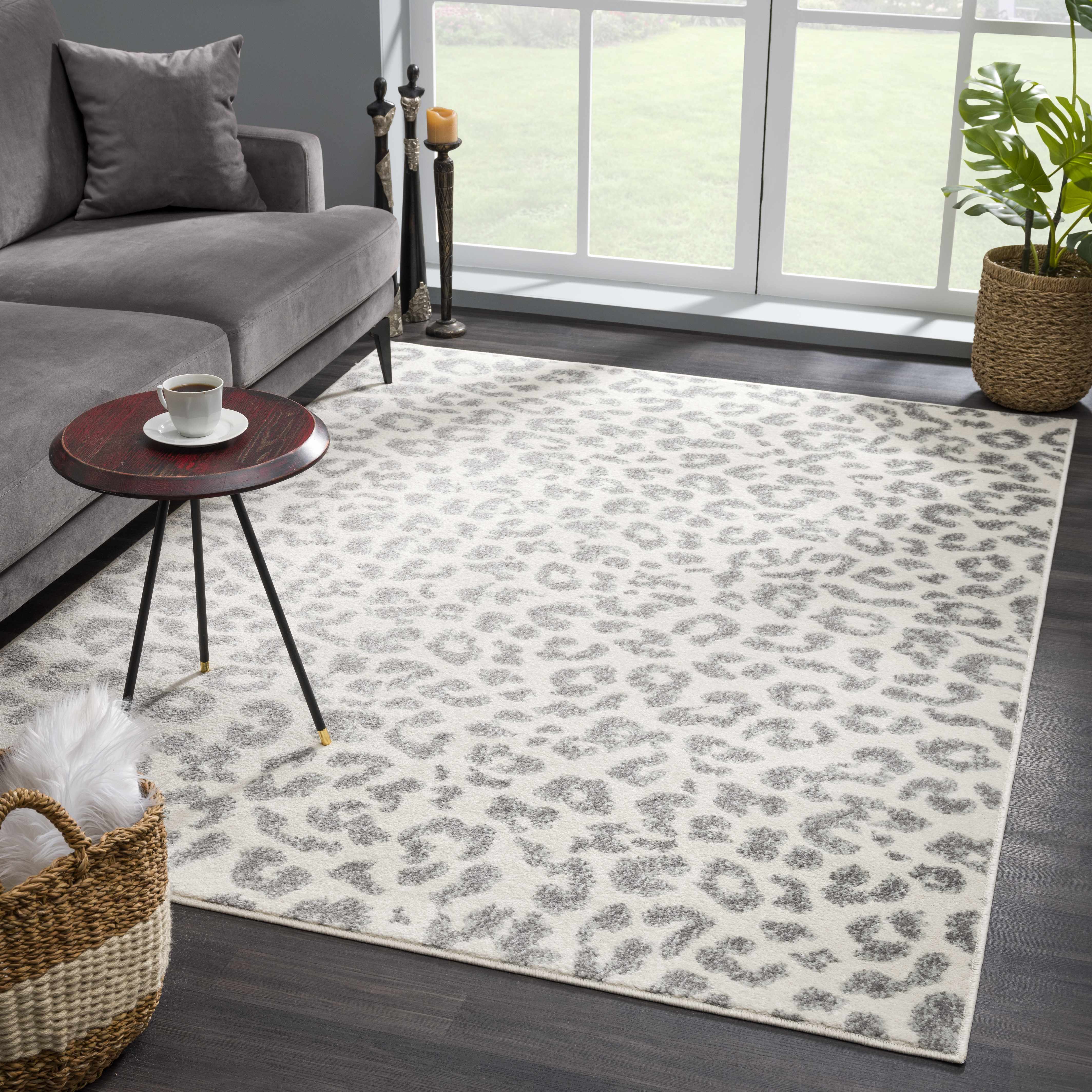 Marash Leopard Print KMRSH-4612 Area Rug - Decor Addict, LLC