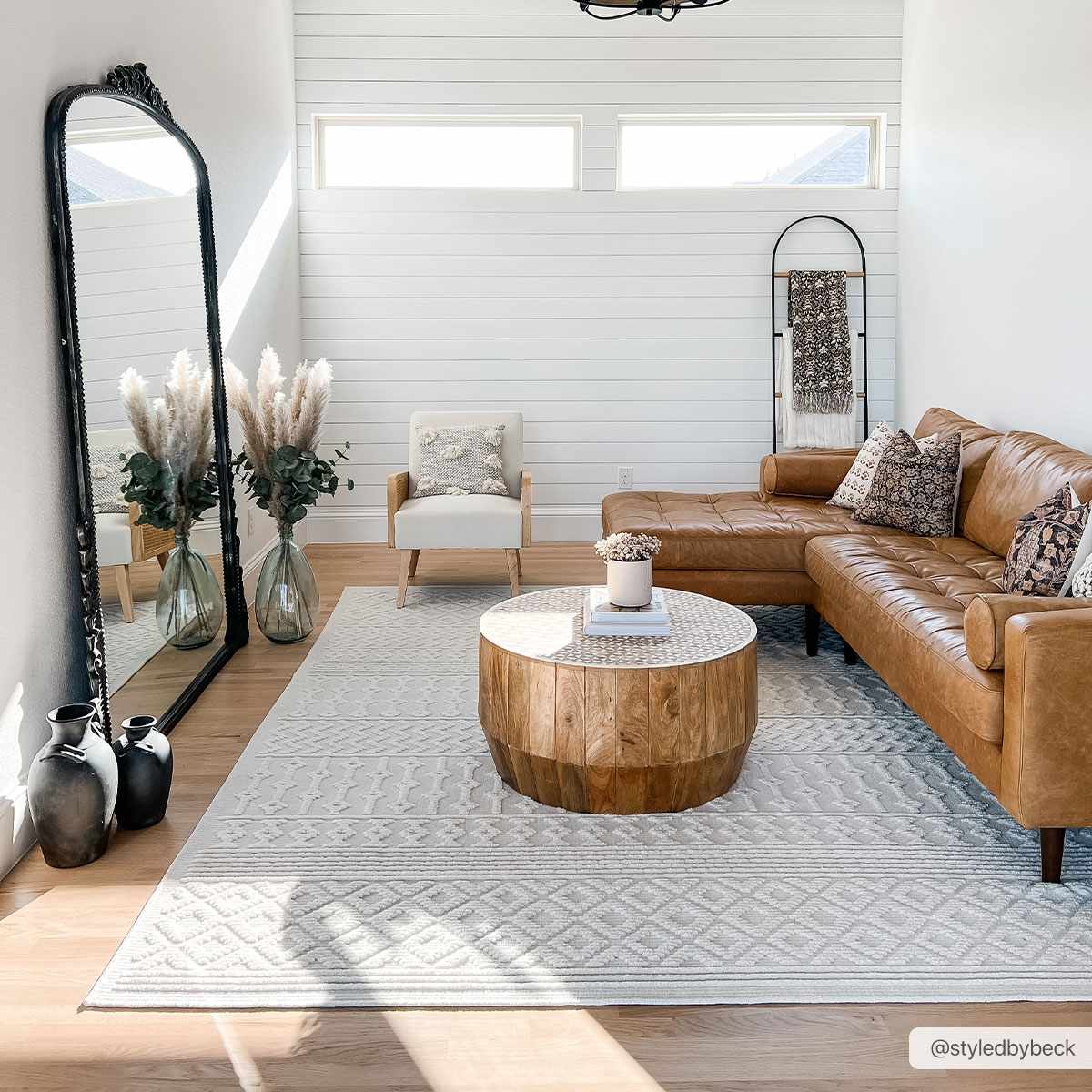 Drago White Washable Area Rug - Decor Addict, LLC