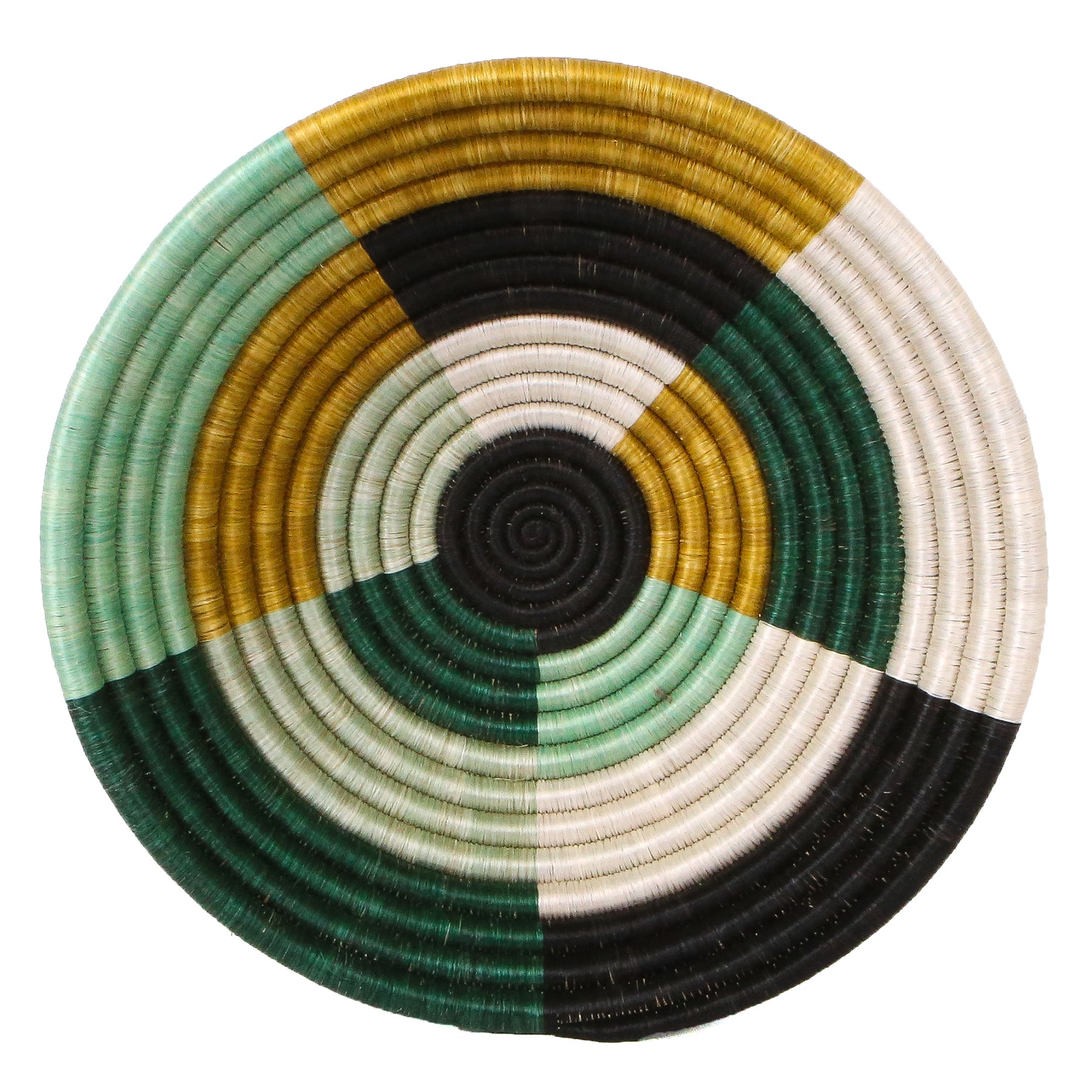 12" Large Ivy Umuseke Round Basket - Decor Addict, LLC