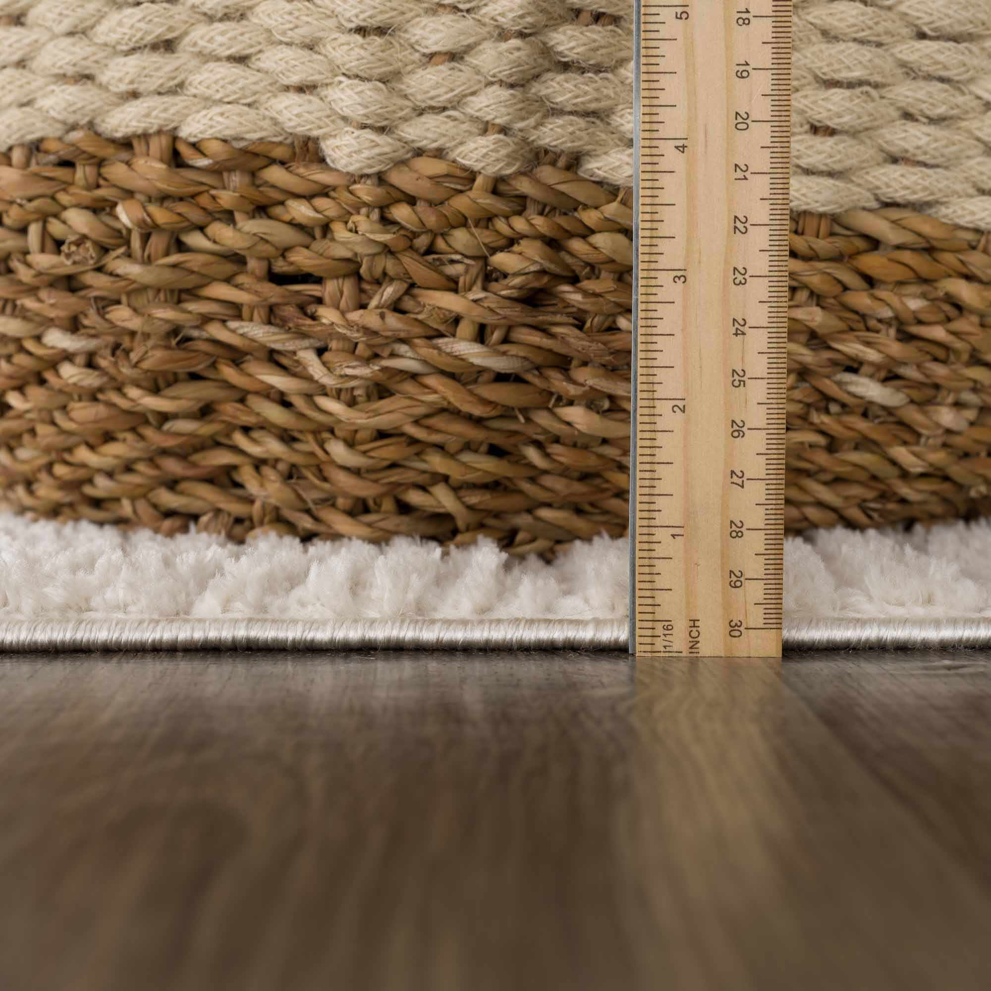 Leryn Ivory Checkered Area Rug - Decor Addict, LLC