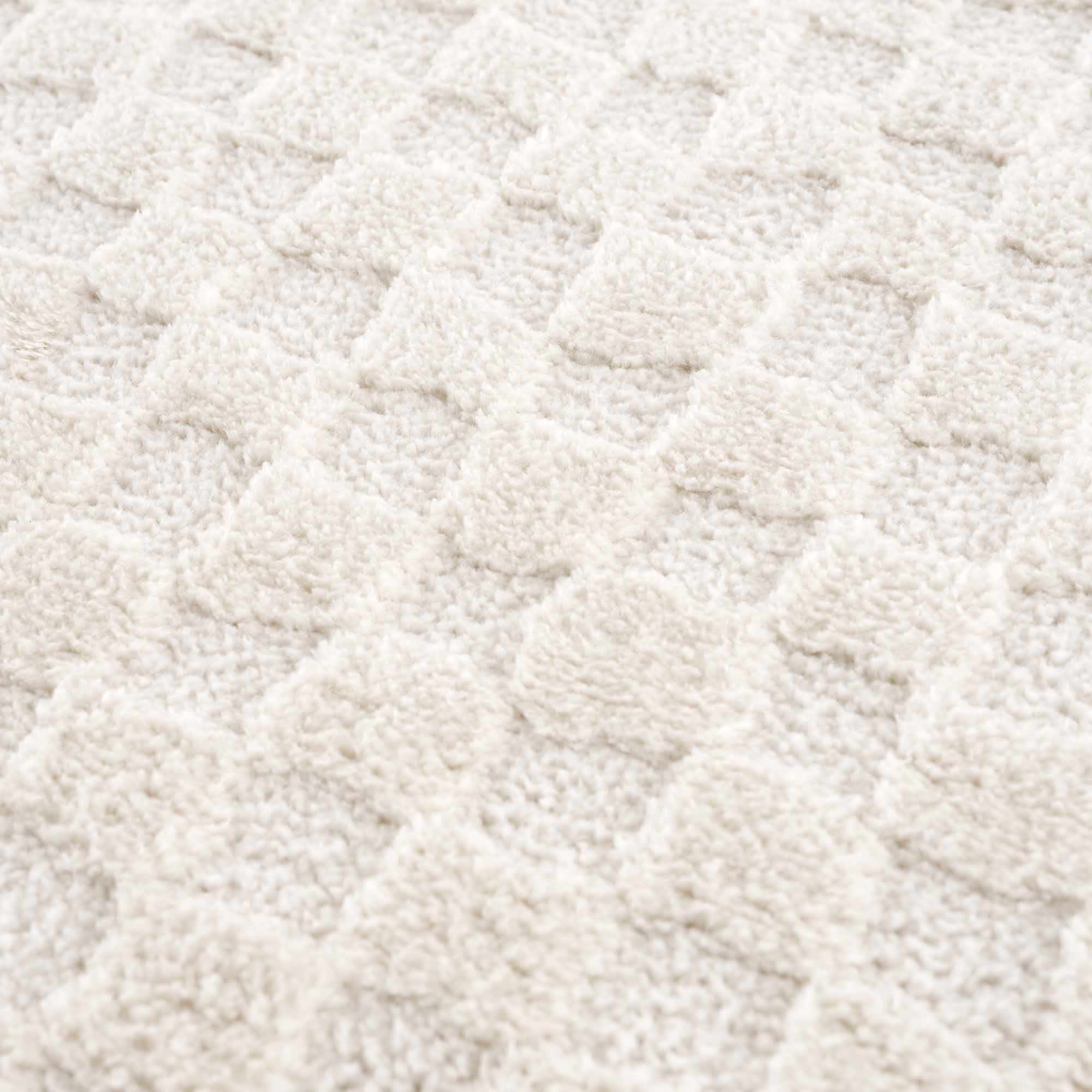 Leryn Ivory Checkered Area Rug - Decor Addict, LLC