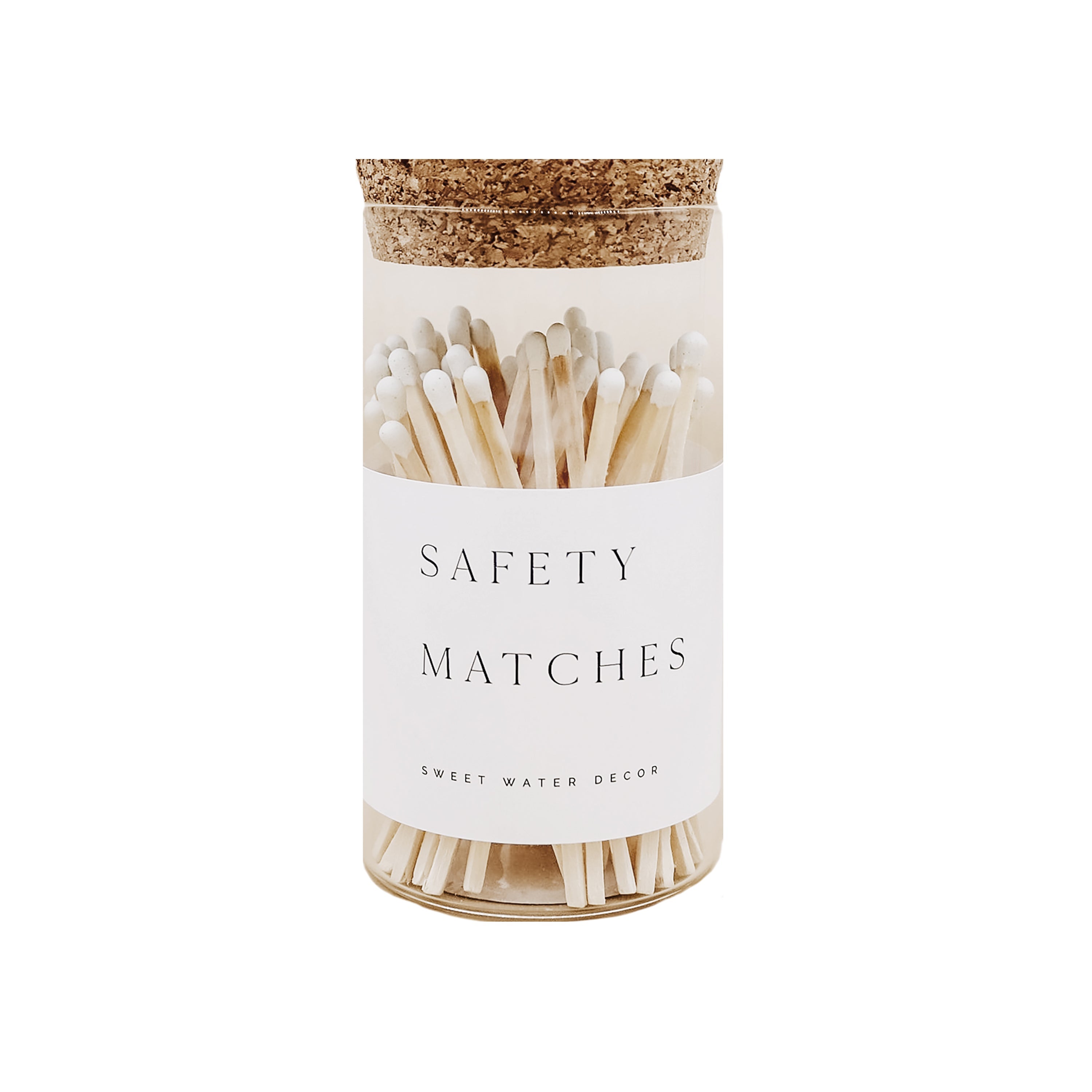 White Tip Medium Hearth Matches - 100 Count, 4" - Decor Addict, LLC