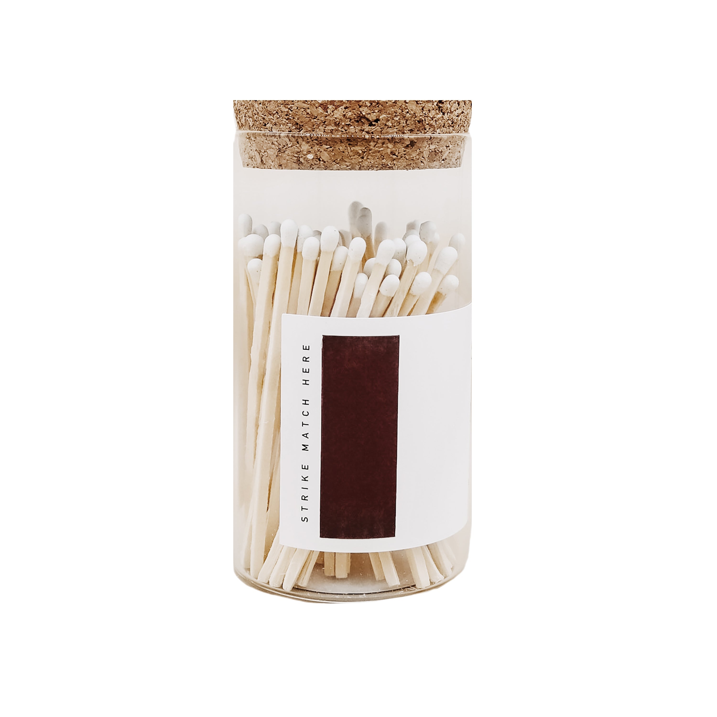 White Tip Medium Hearth Matches - 100 Count, 4" - Decor Addict, LLC