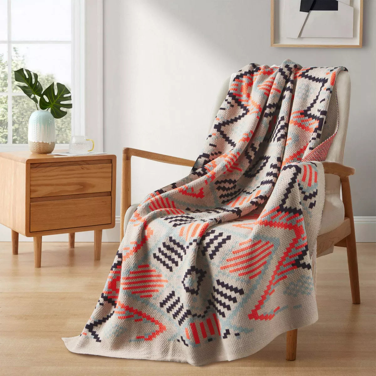 Unikome Boho Knit Throw Blanket - Decor Addict, LLC