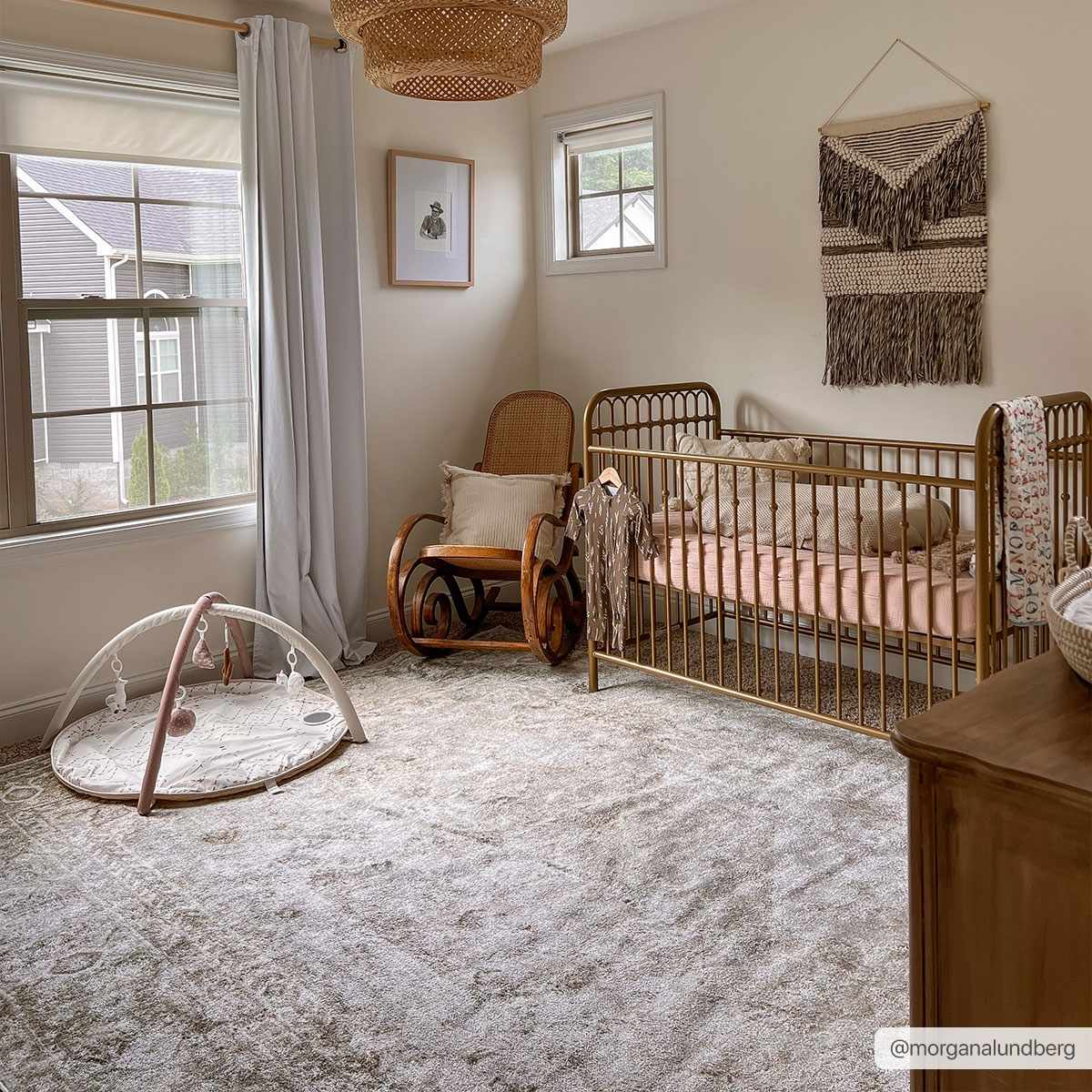 Gael Cream Washable Area Rug - Decor Addict, LLC