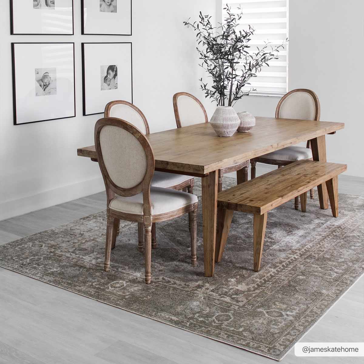 Gael Cream Washable Area Rug - Decor Addict, LLC