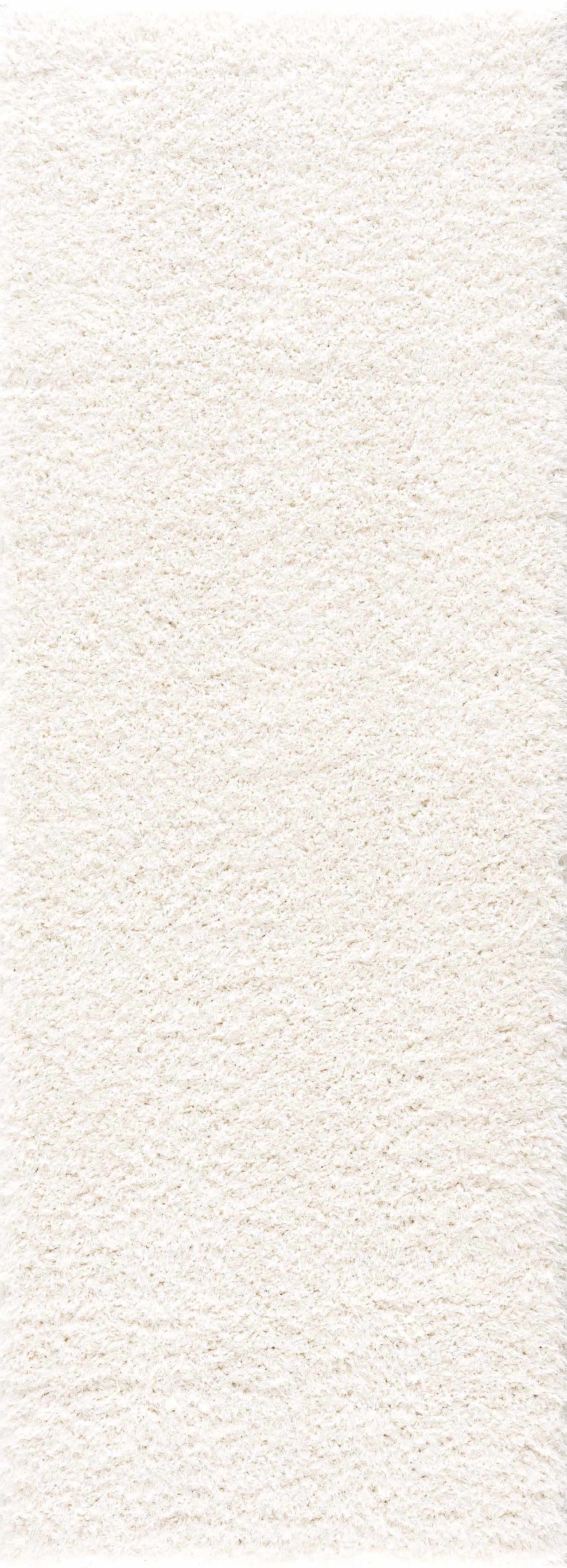 Faina Solid Cream Shag Rug Washable - Decor Addict, LLC