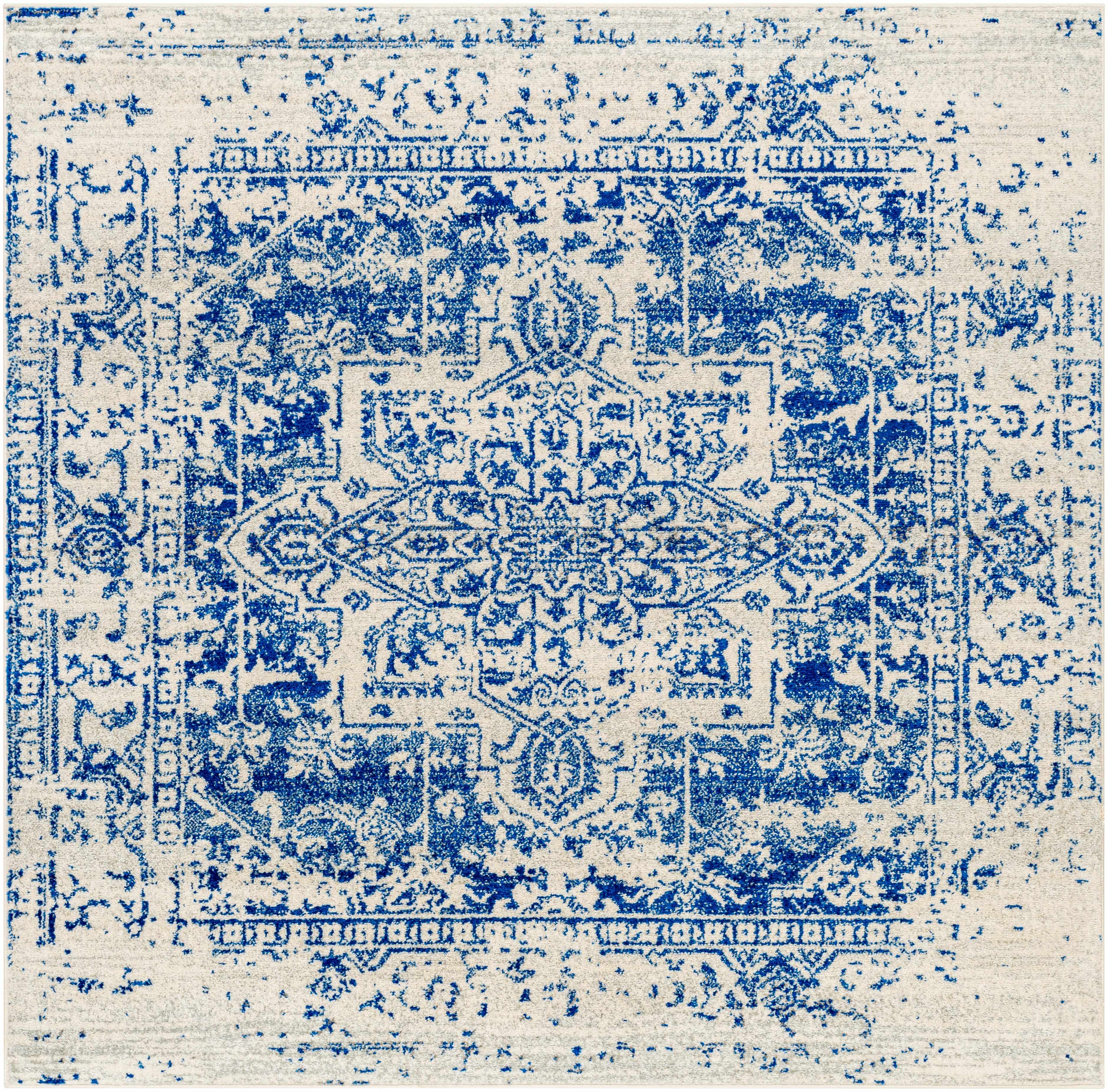 Rachel Navy Area Rug - Decor Addict, LLC