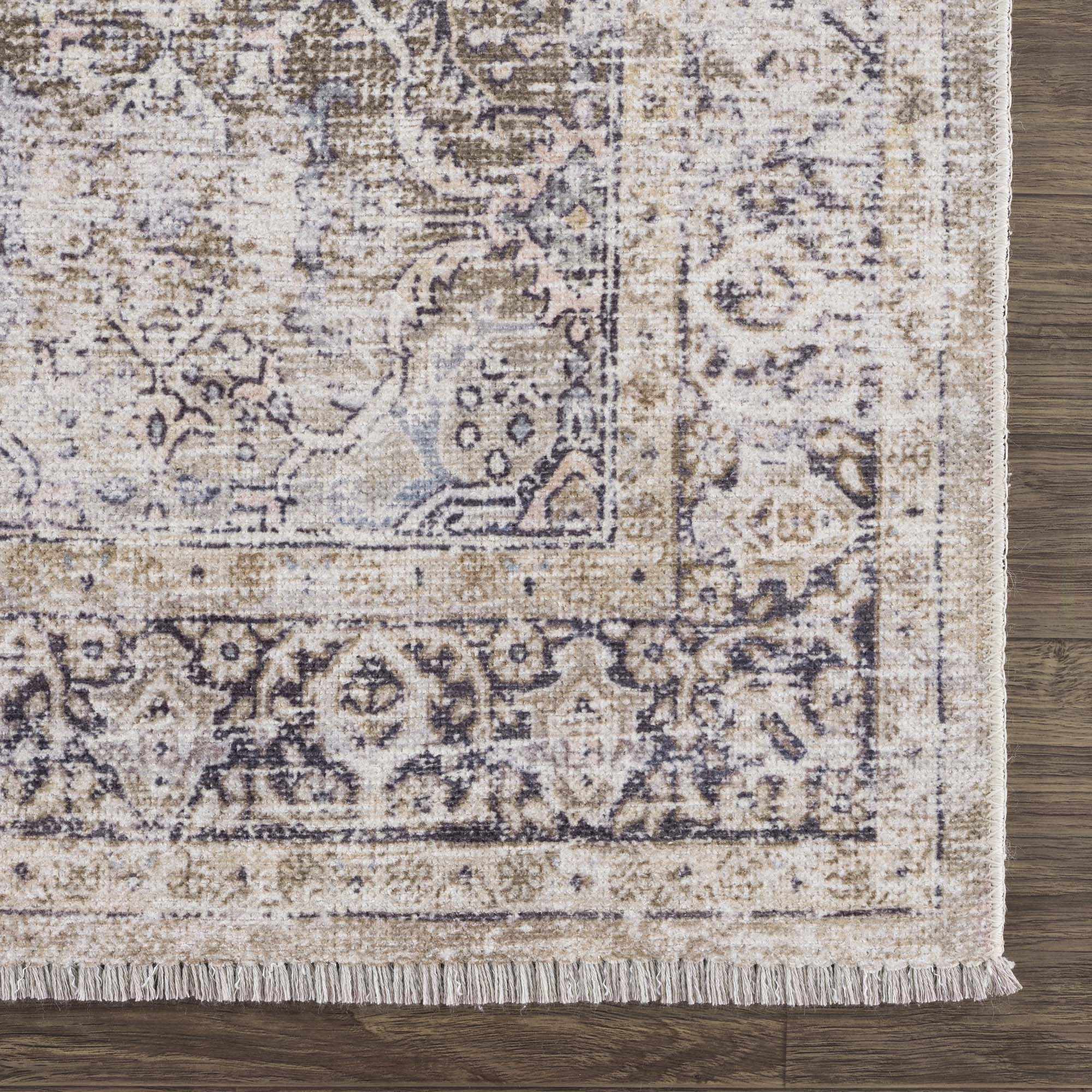 Olive Holi-2304 Washable Area Rug - Decor Addict, LLC