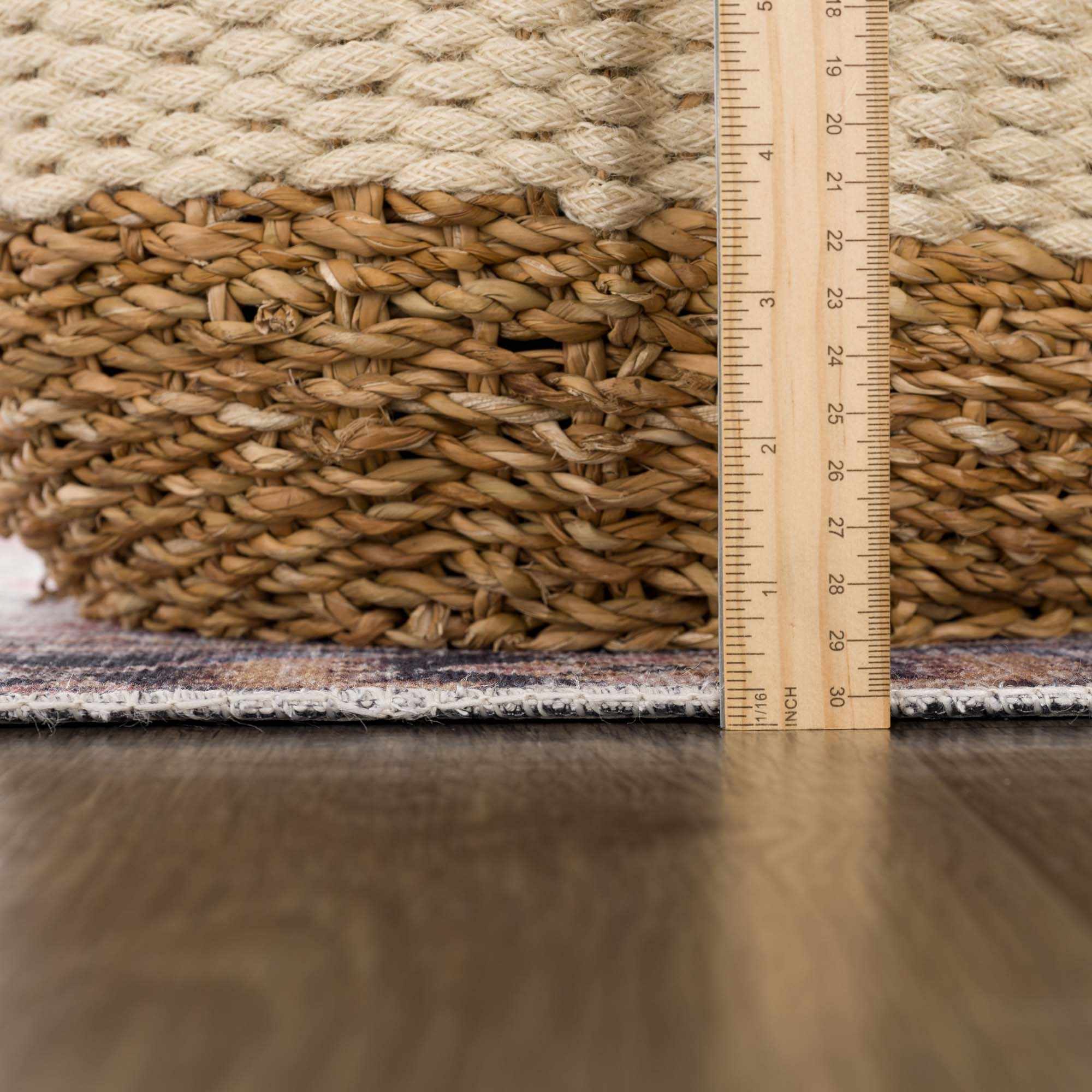 Peach Holi-2305 Washable Area Rug - Decor Addict, LLC