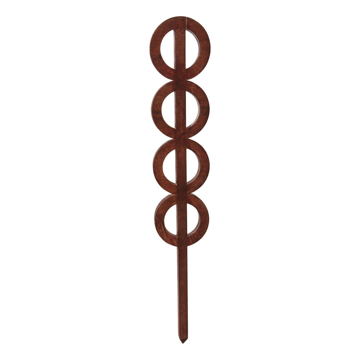 Brookwood Mango Wood Plant Stick — 4" x .75" x 24" - Decor Addict, LLC