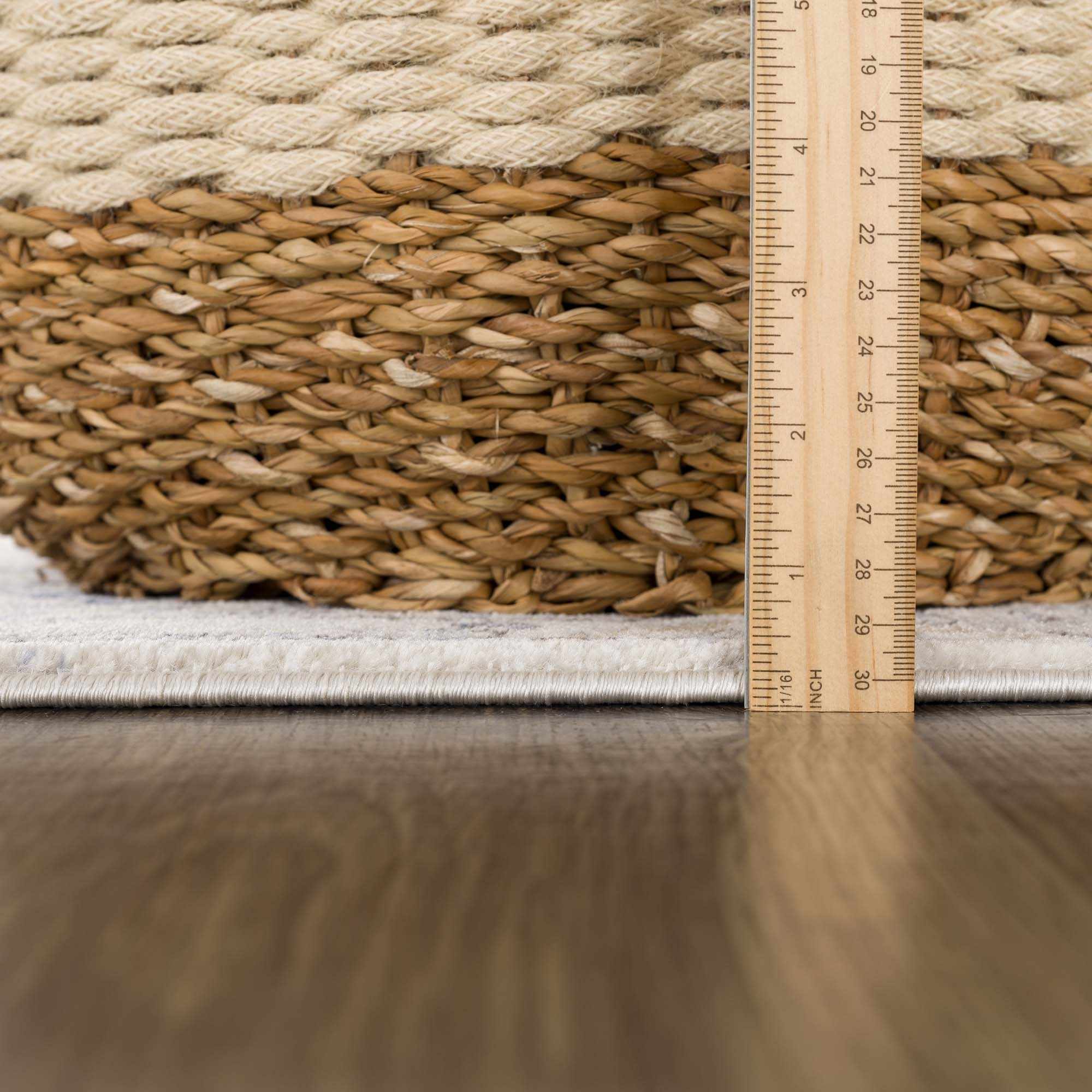 Parkerfield Cream & Blue Area Rug - Decor Addict, LLC