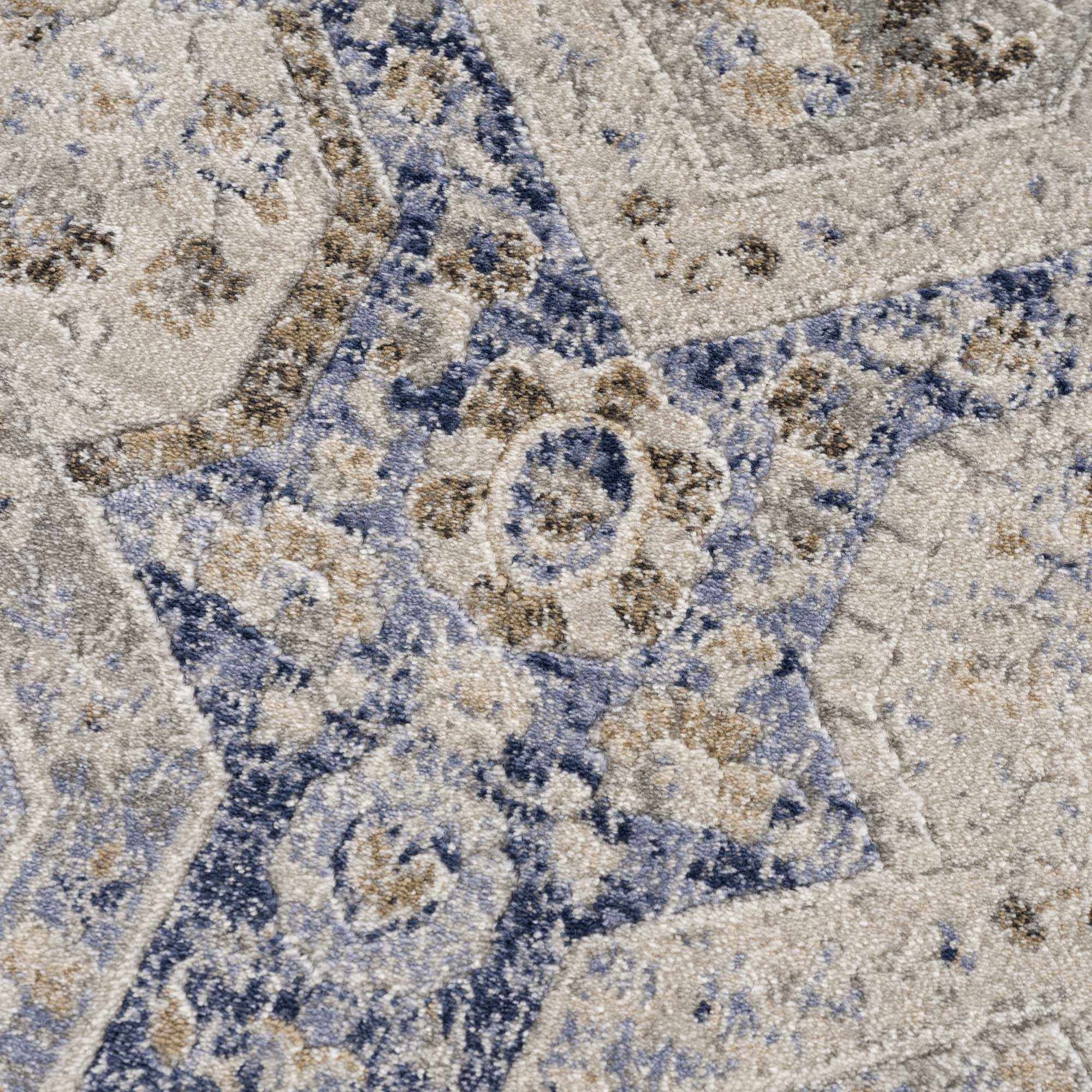 Parkerfield Blue Area Rug - Decor Addict, LLC