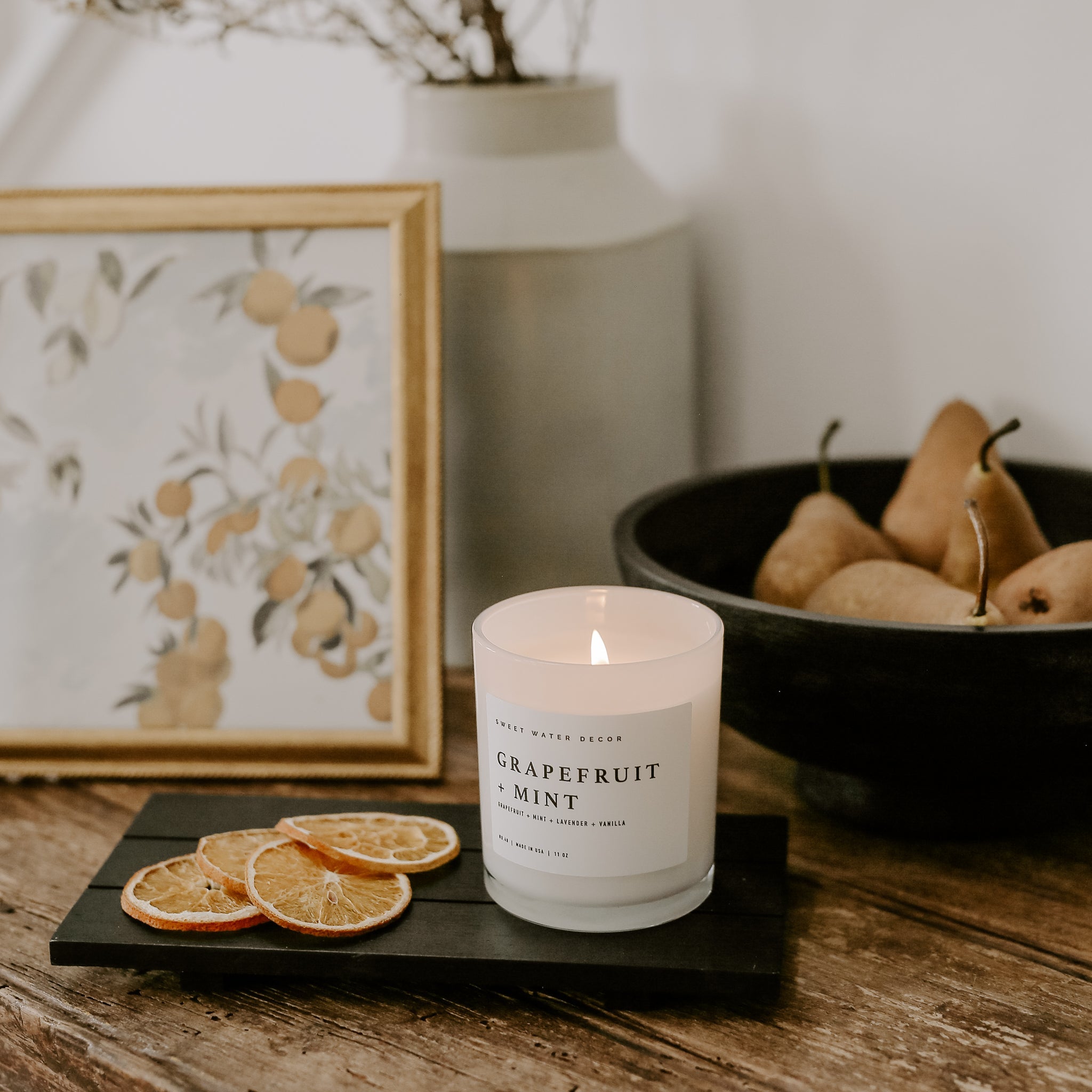 Black Rectangular Wood Tray - Decor Addict, LLC