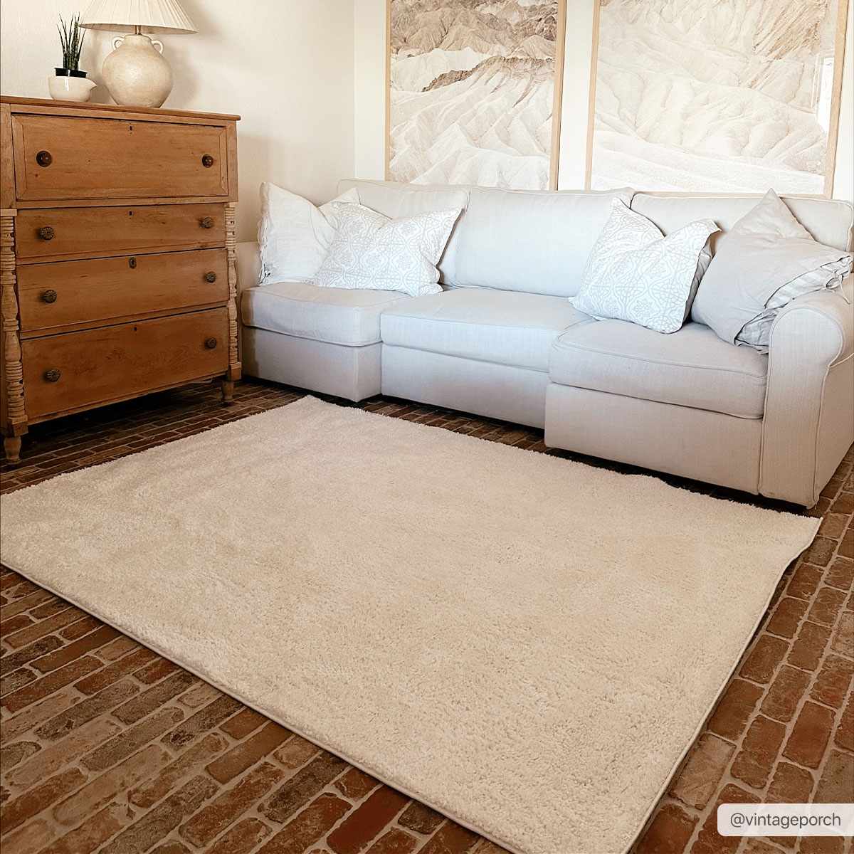 Judy Solid White Washable Rug - Decor Addict, LLC