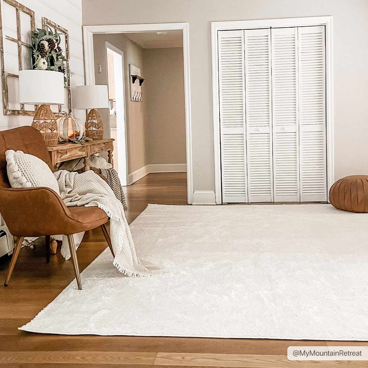 Judy Solid White Washable Rug - Decor Addict, LLC