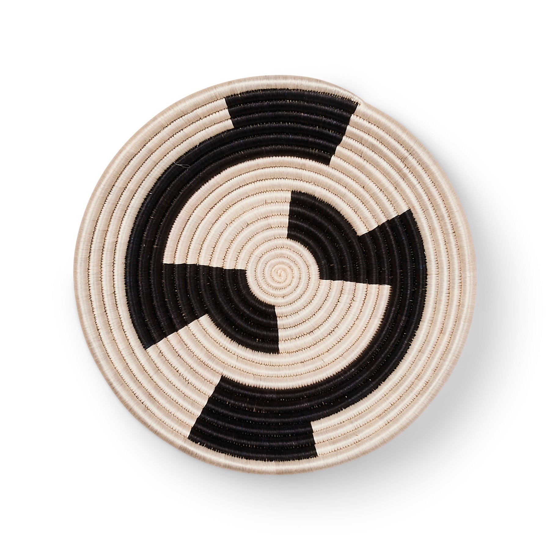 12" Bowl - Bold Black & White - Decor Addict, LLC