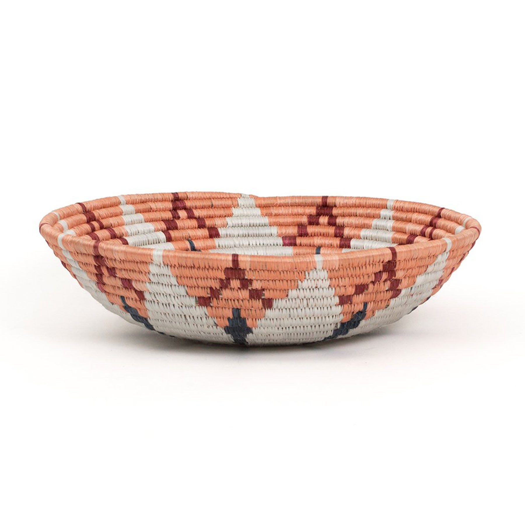 12" Large Apricot Hope Round Basket - Decor Addict, LLC