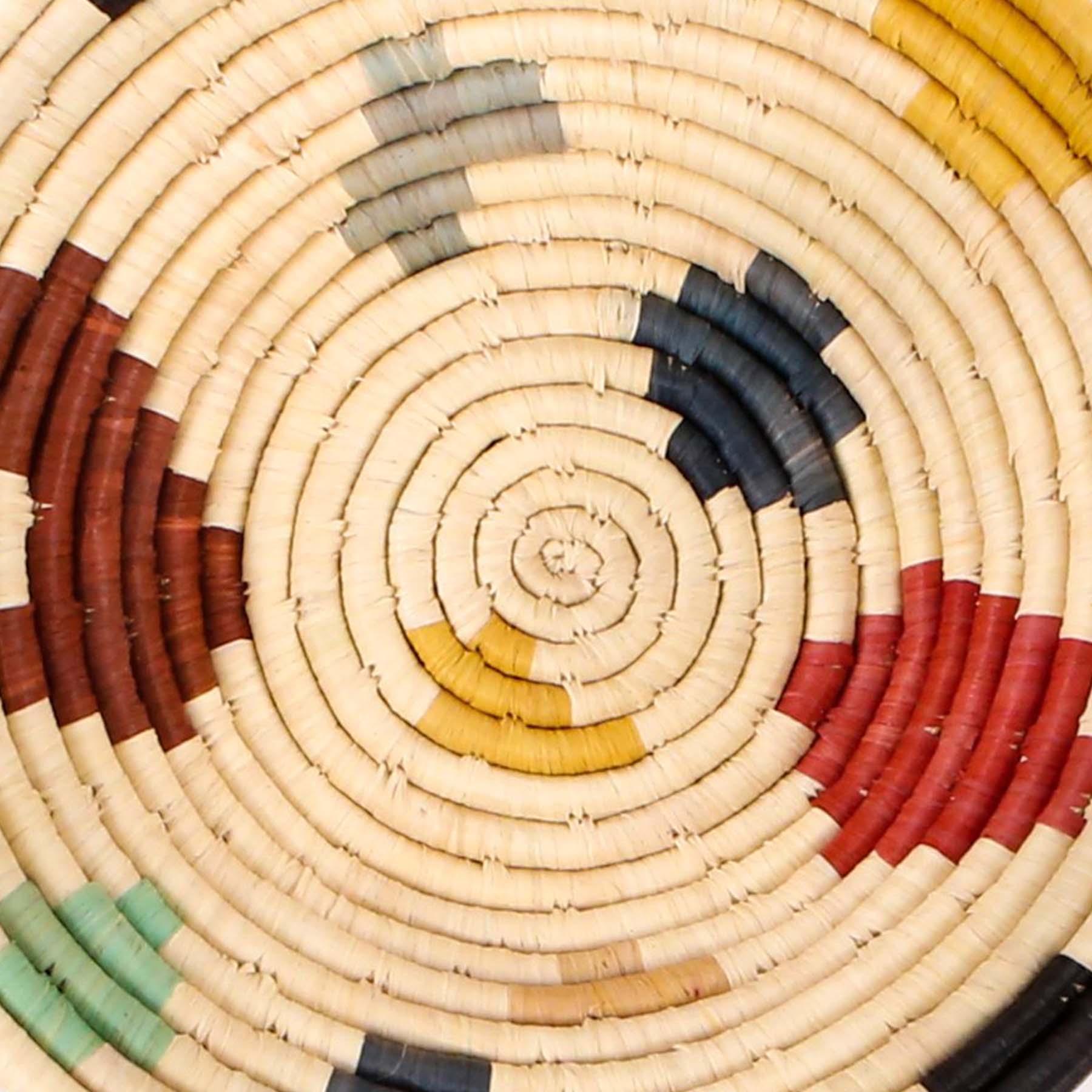 10" Medium Mod Sukari Round Basket - Decor Addict, LLC