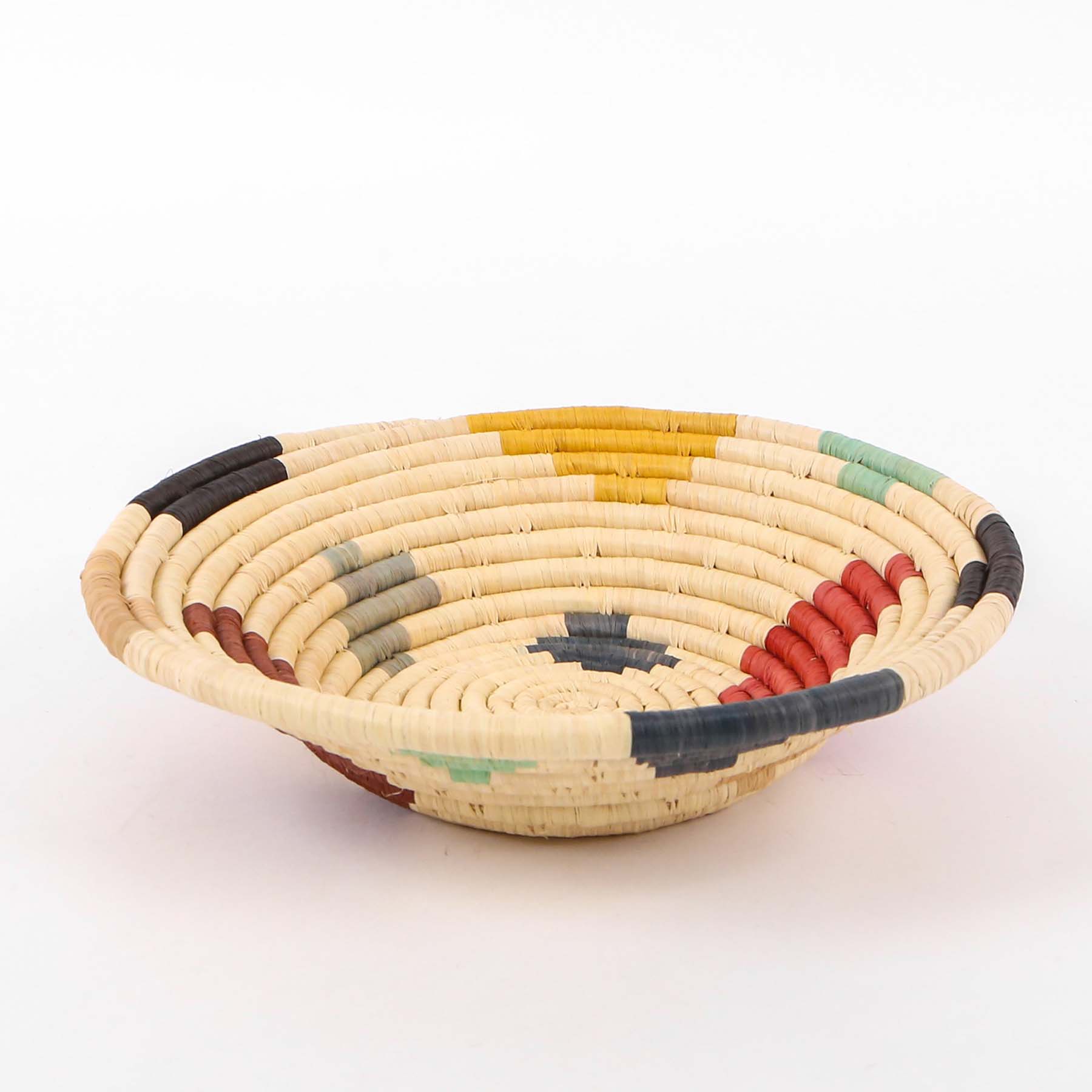 10" Medium Mod Sukari Round Basket - Decor Addict, LLC