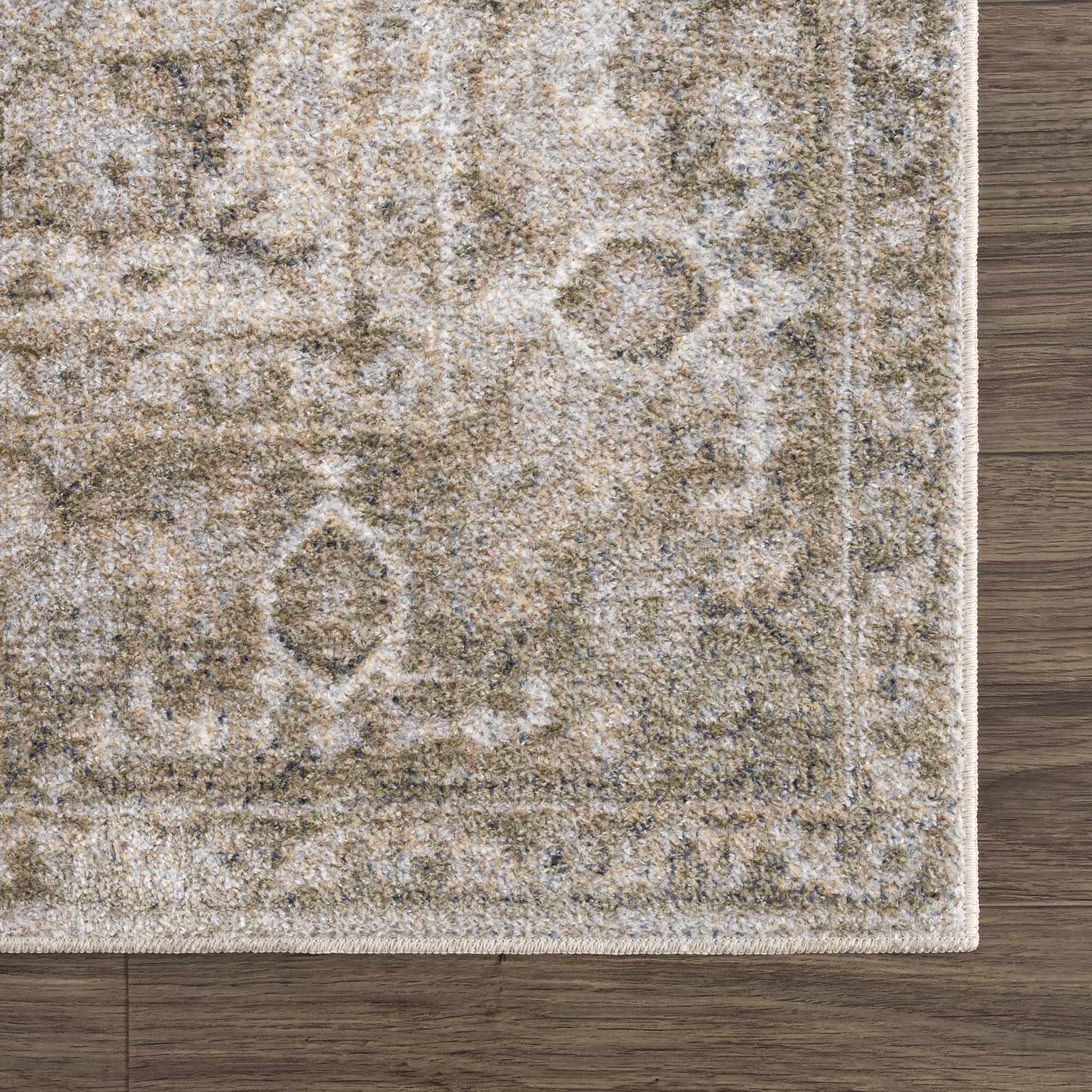 Gael Cream Washable Area Rug - Decor Addict, LLC