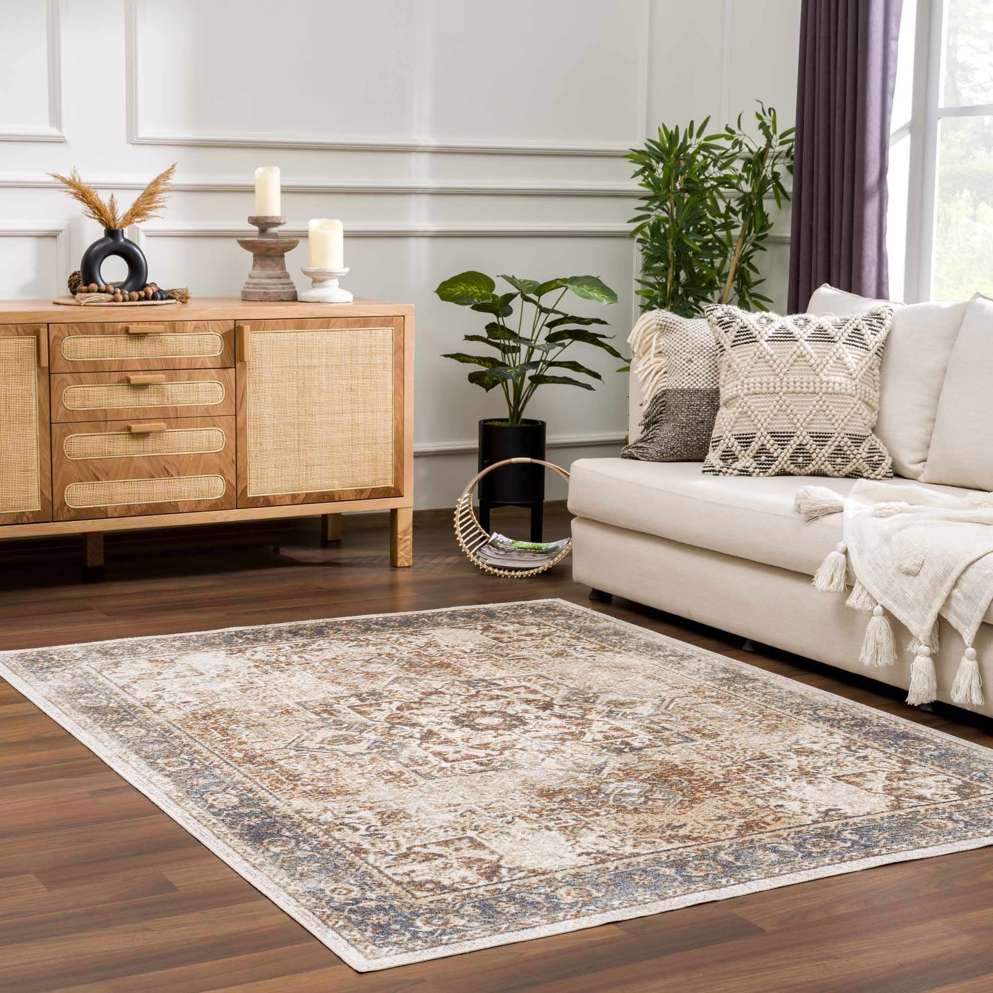 Fang Washable Area Rug - Decor Addict, LLC