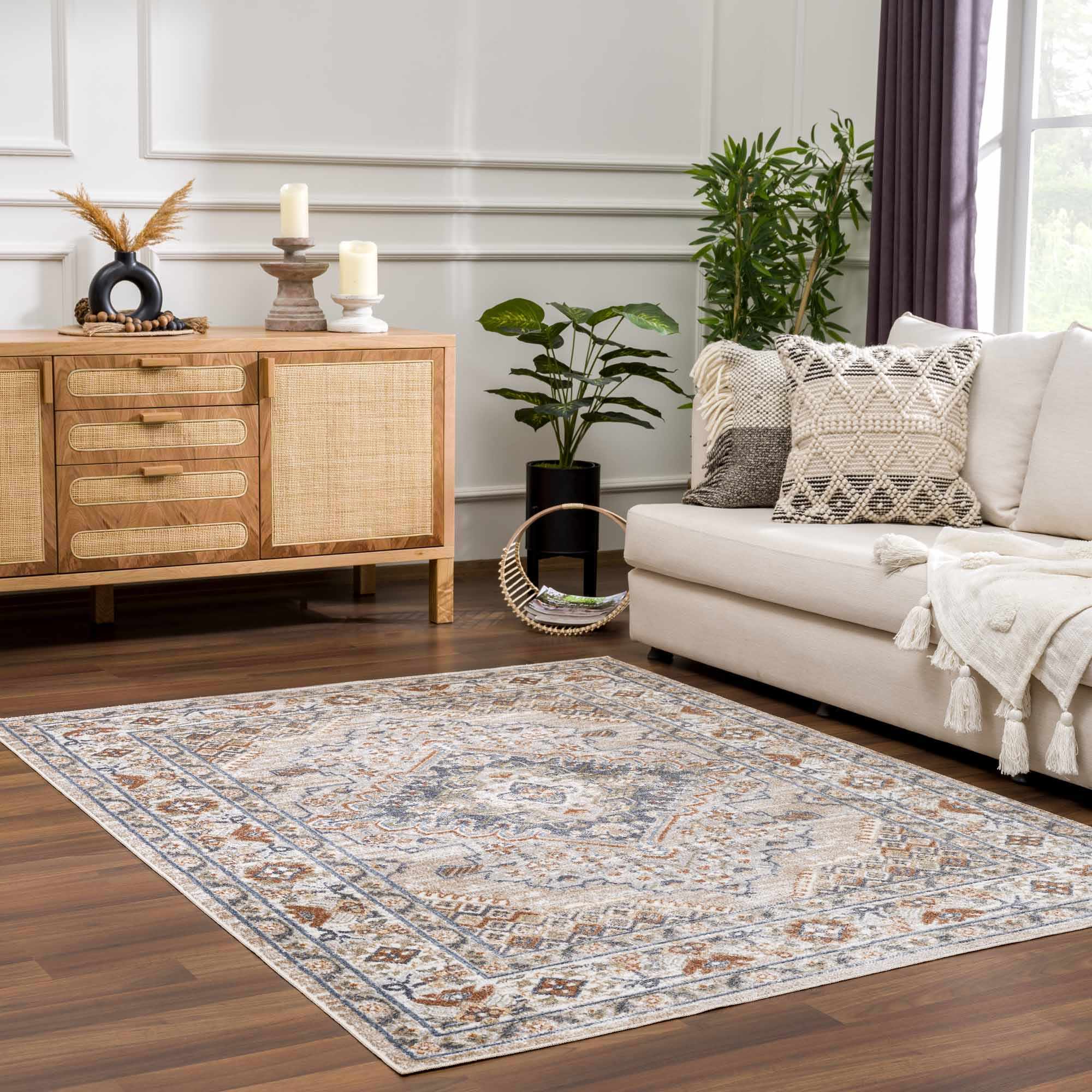 Erez Washable Area Rug - Decor Addict, LLC