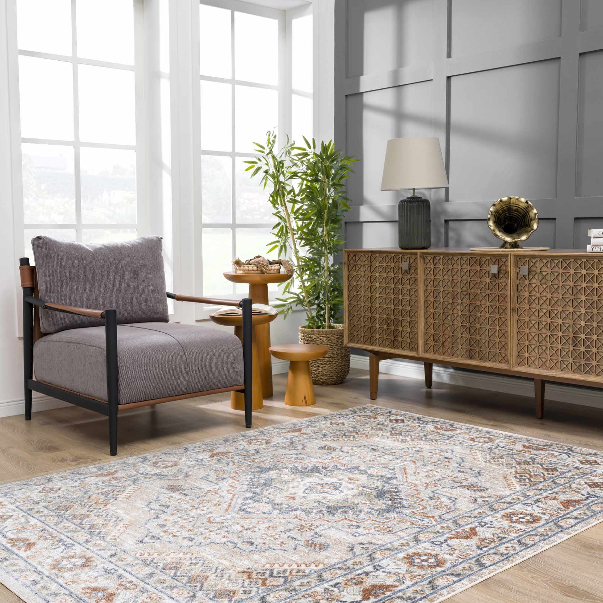 Erez Washable Area Rug - Decor Addict, LLC