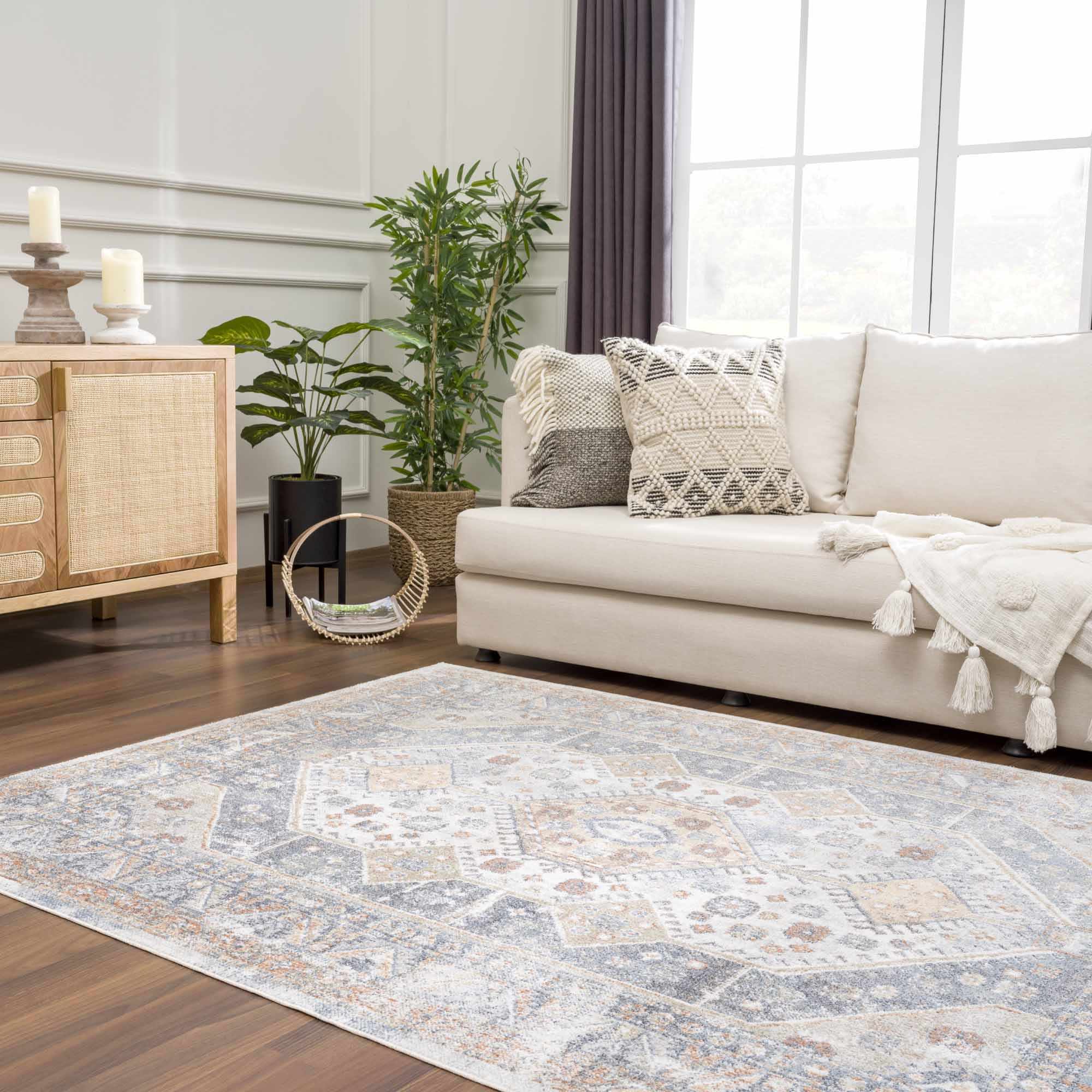 Afya Washable Area Rug - Decor Addict, LLC