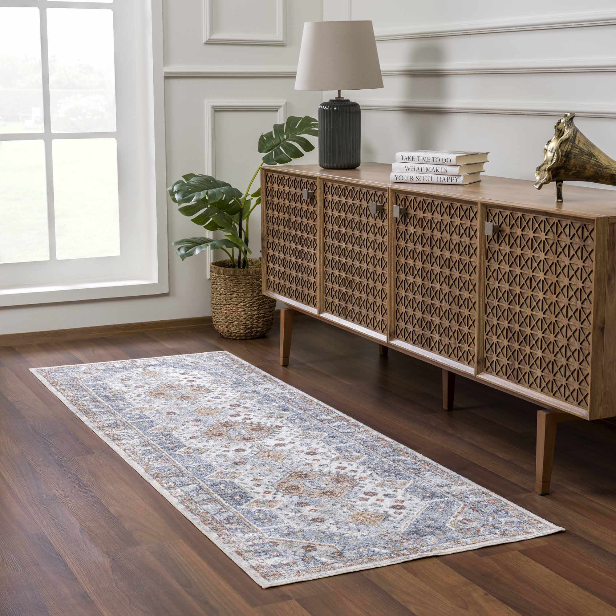 Afya Washable Area Rug - Decor Addict, LLC