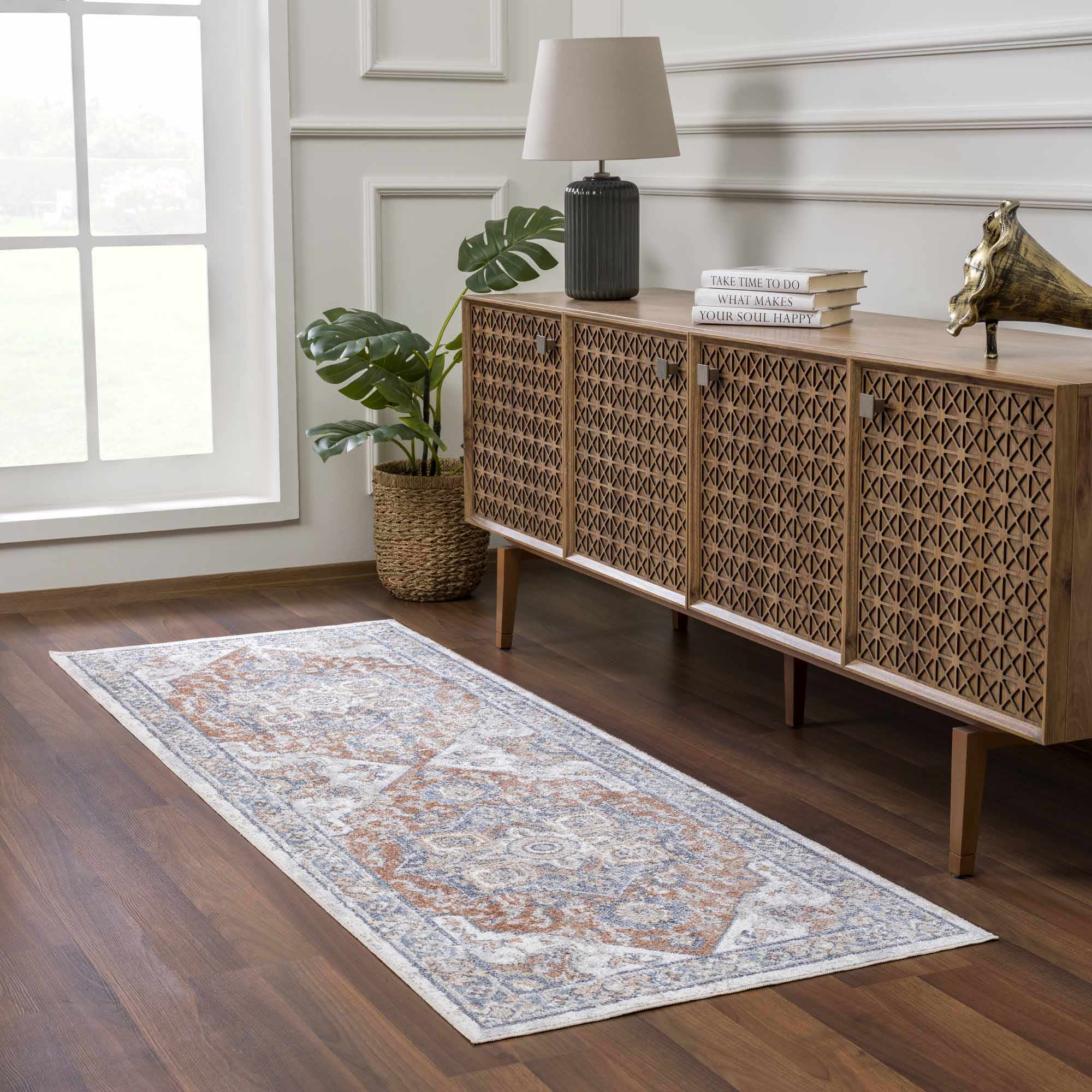 Erna Washable Area Rug - Decor Addict, LLC