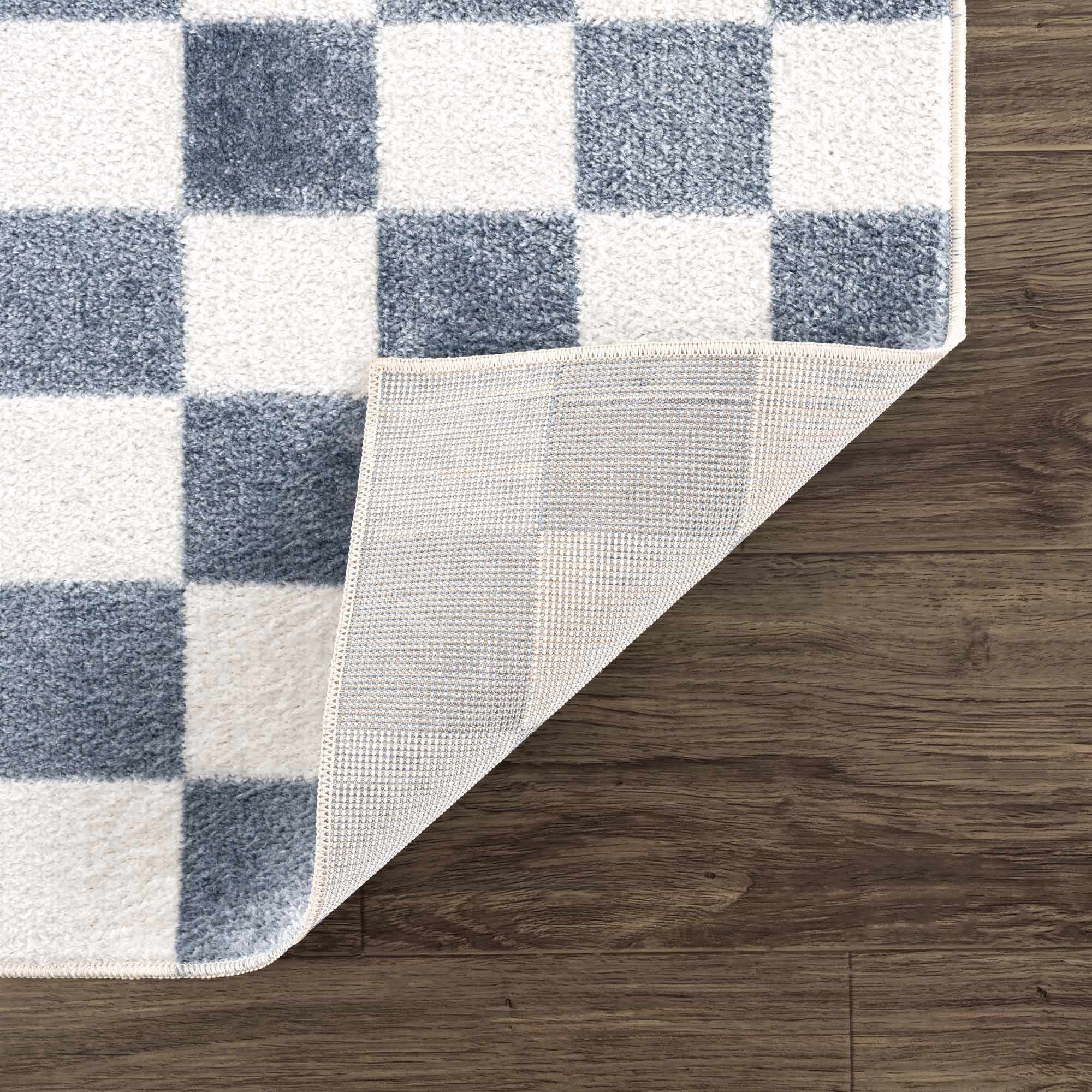 Brone Checkered Washable Area Rug - Decor Addict, LLC