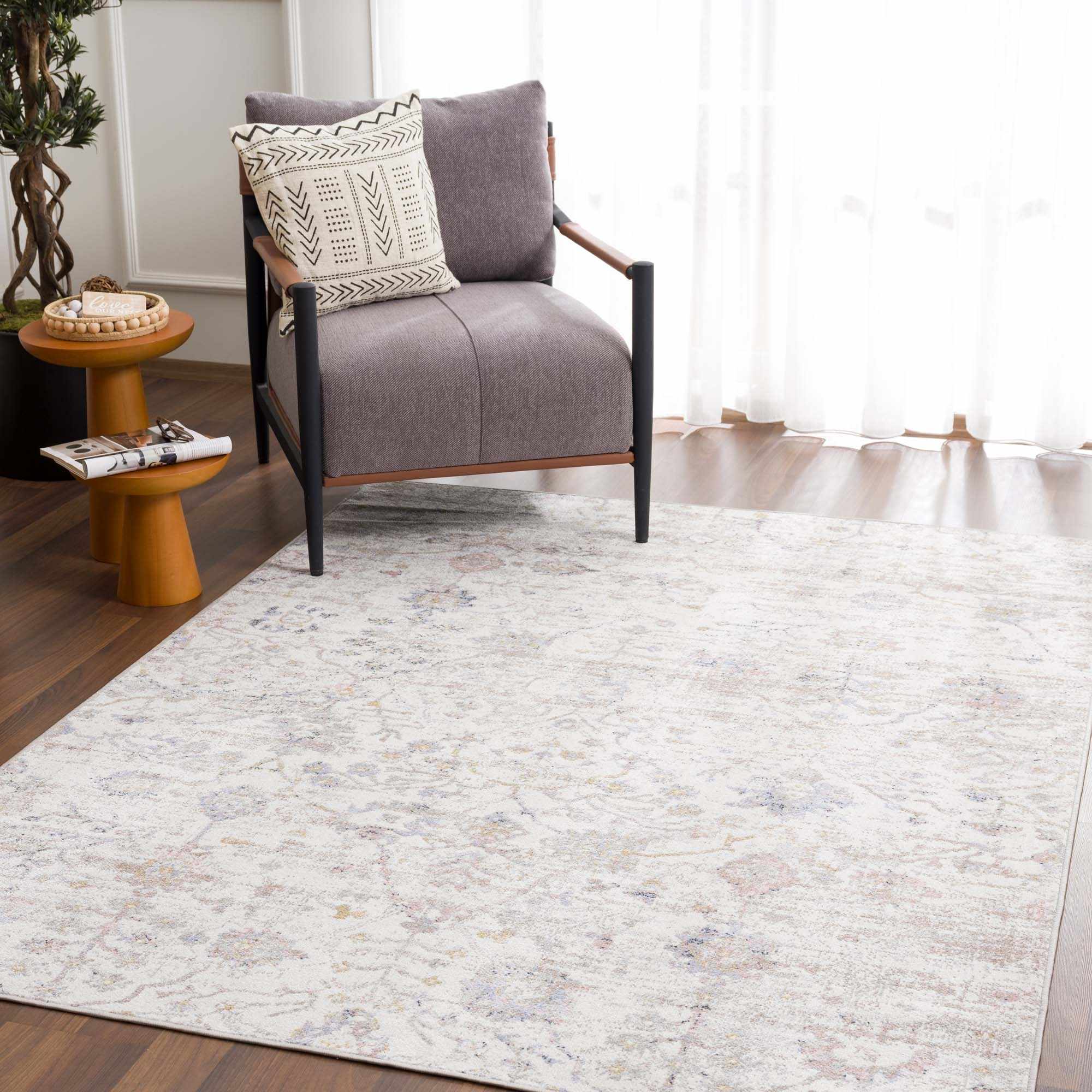 Azula Washable Area Rug - Decor Addict, LLC