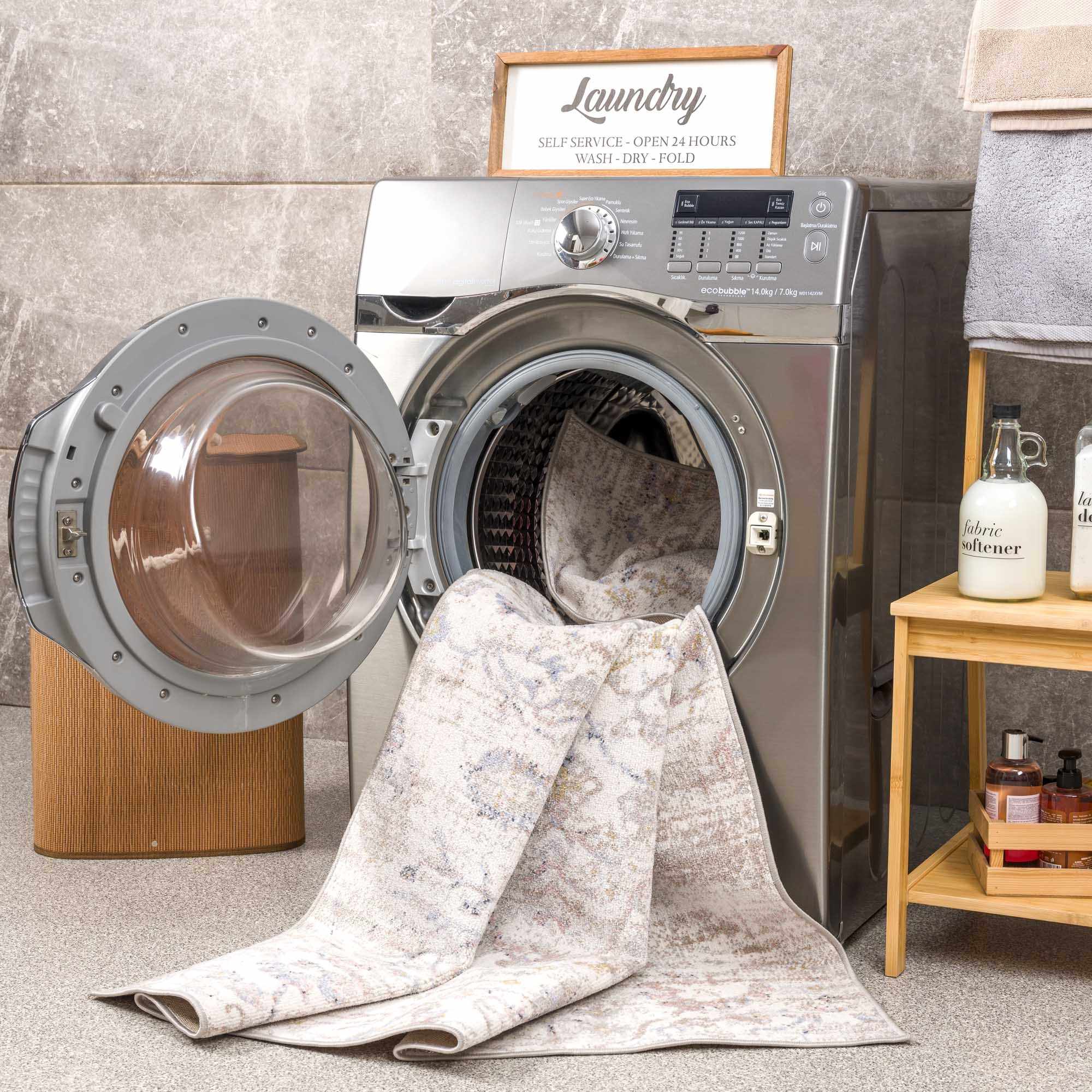 Azula Washable Area Rug - Decor Addict, LLC