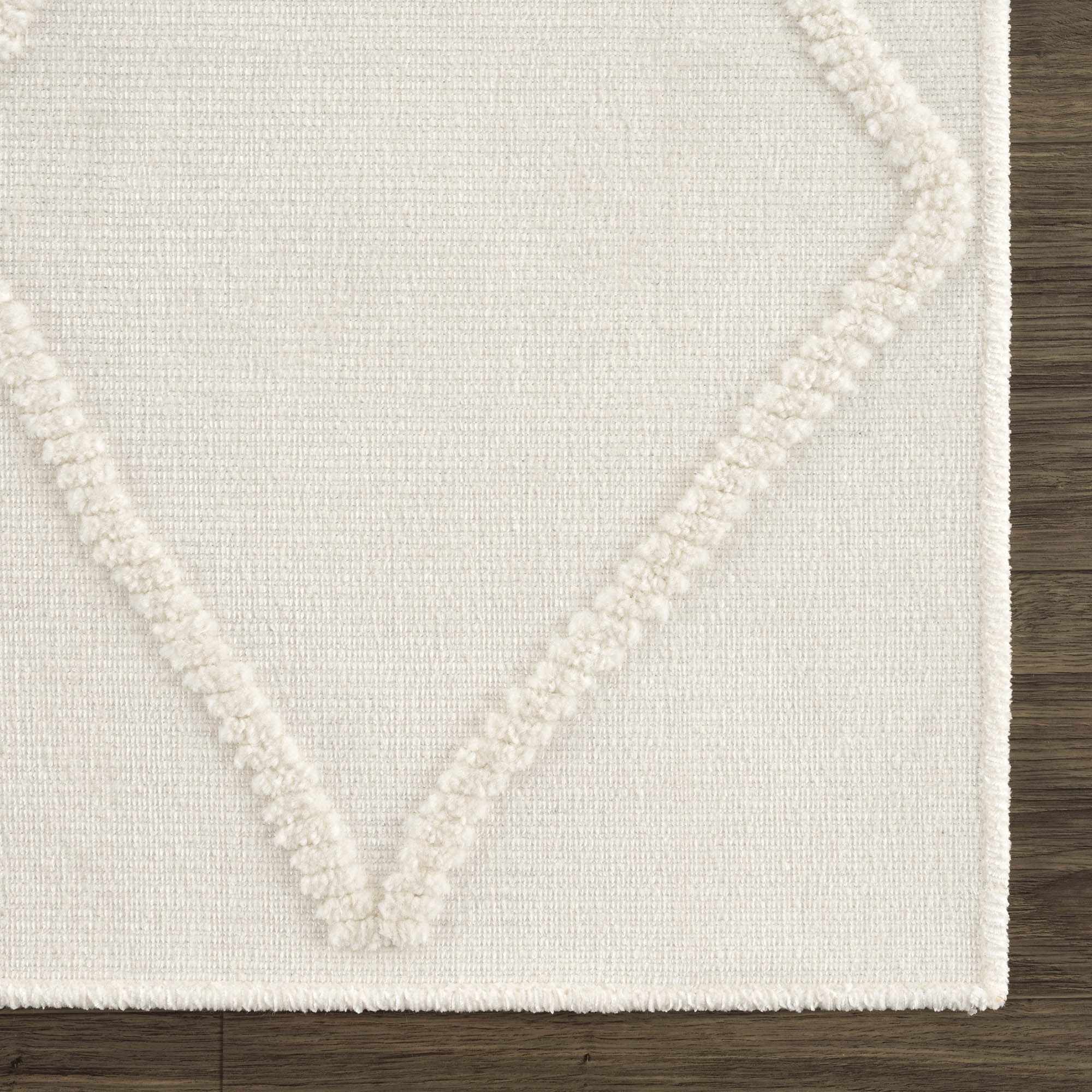 Amani White Washable Area Rug - Decor Addict, LLC