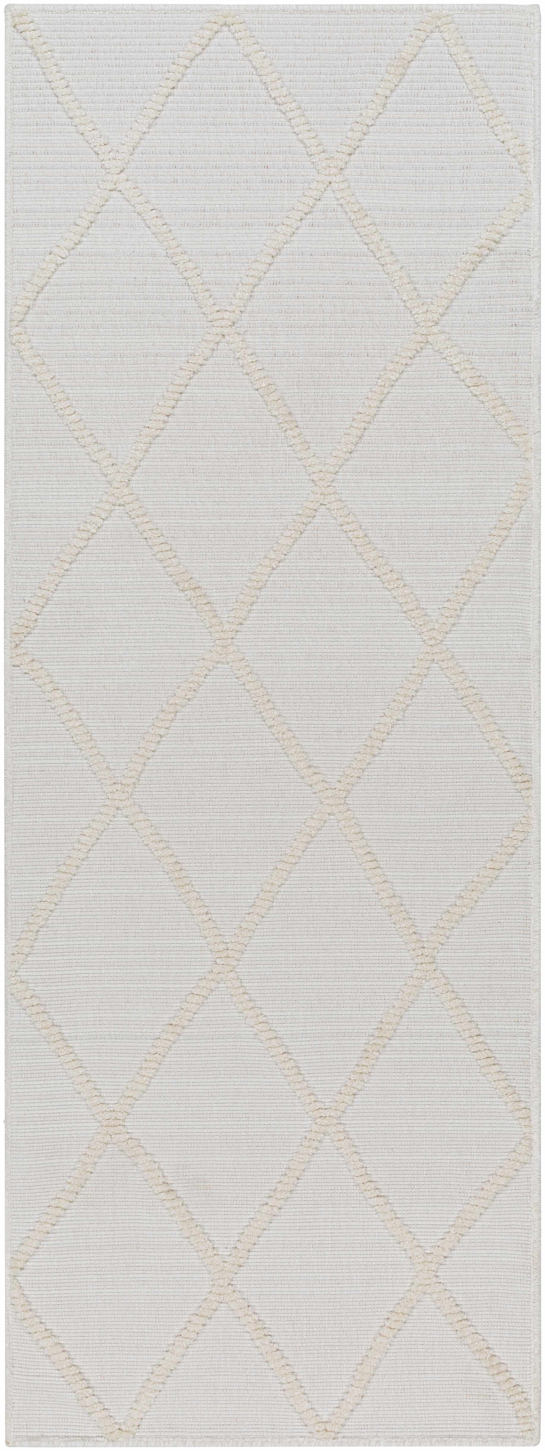 Amani White Washable Area Rug - Decor Addict, LLC