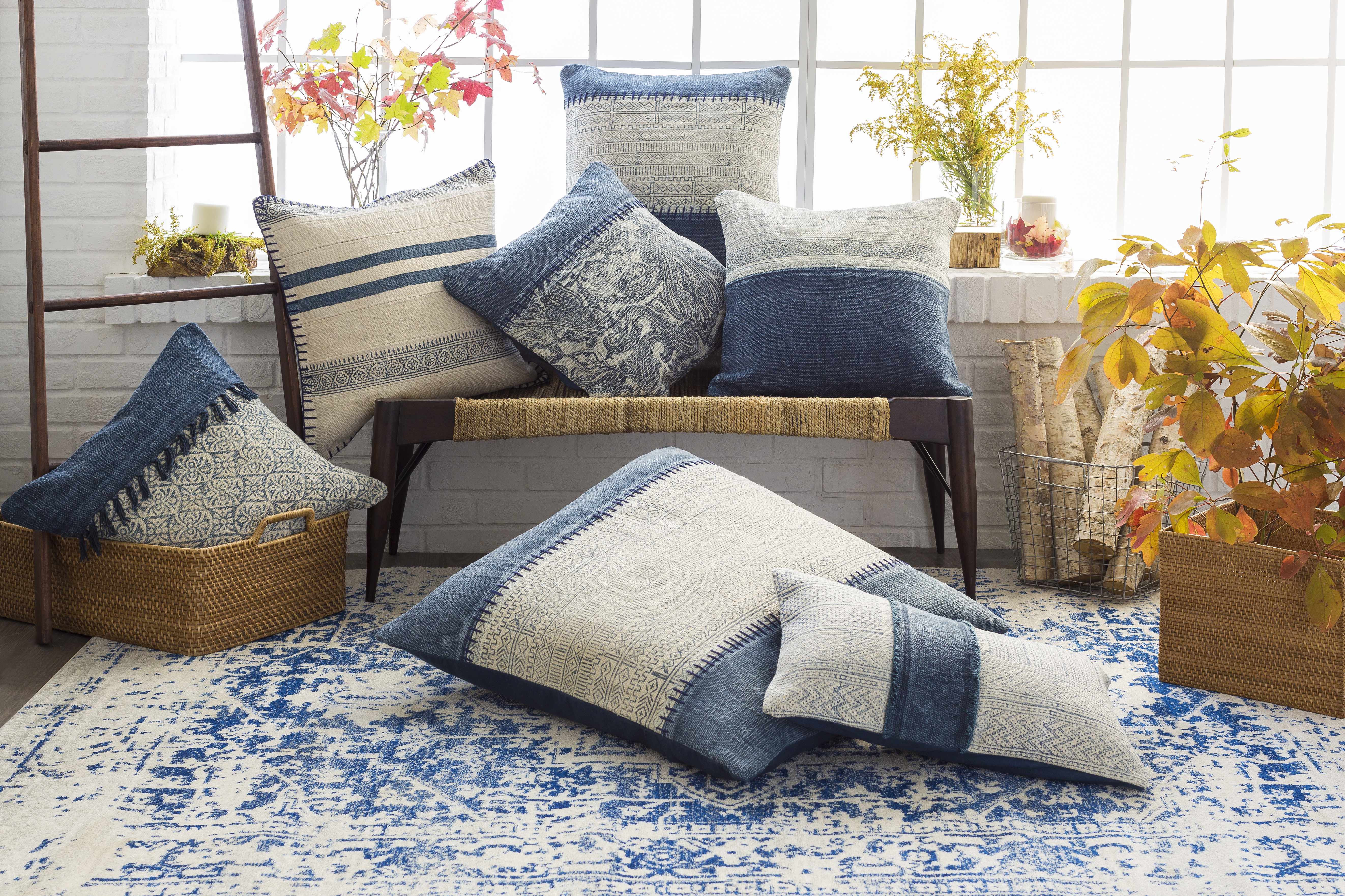 Rachel Navy Area Rug - Decor Addict, LLC
