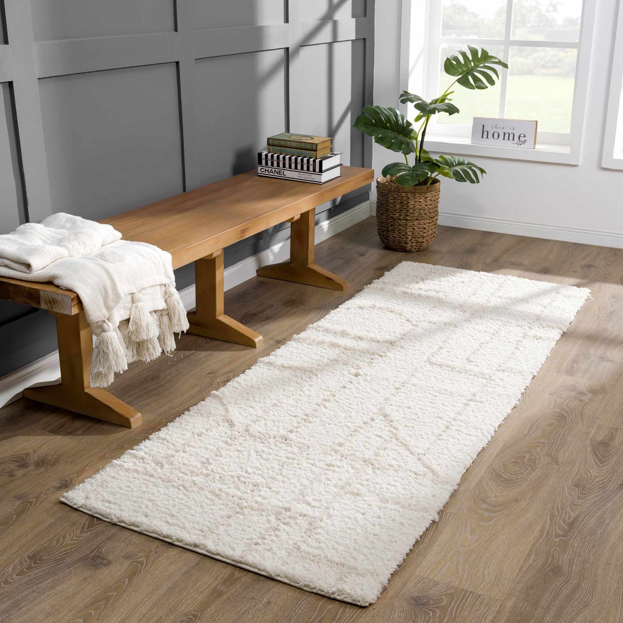 Andia Cream Area Rug - Decor Addict, LLC